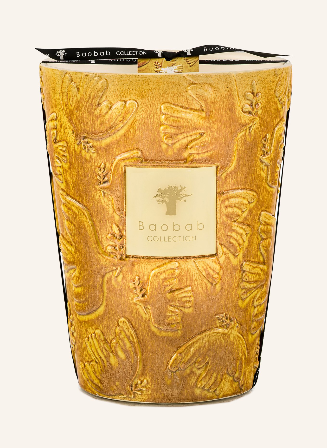 Baobab COLLECTION Duftkerze PAZ DOVE: GELB