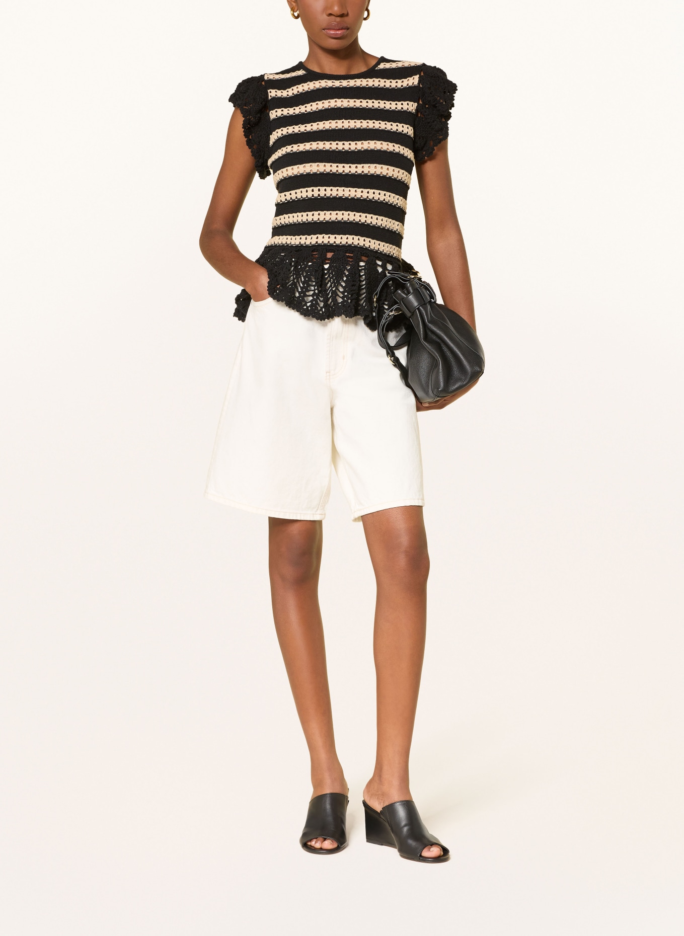 Rails Jeans-Bermudas AGOURA: ECRU