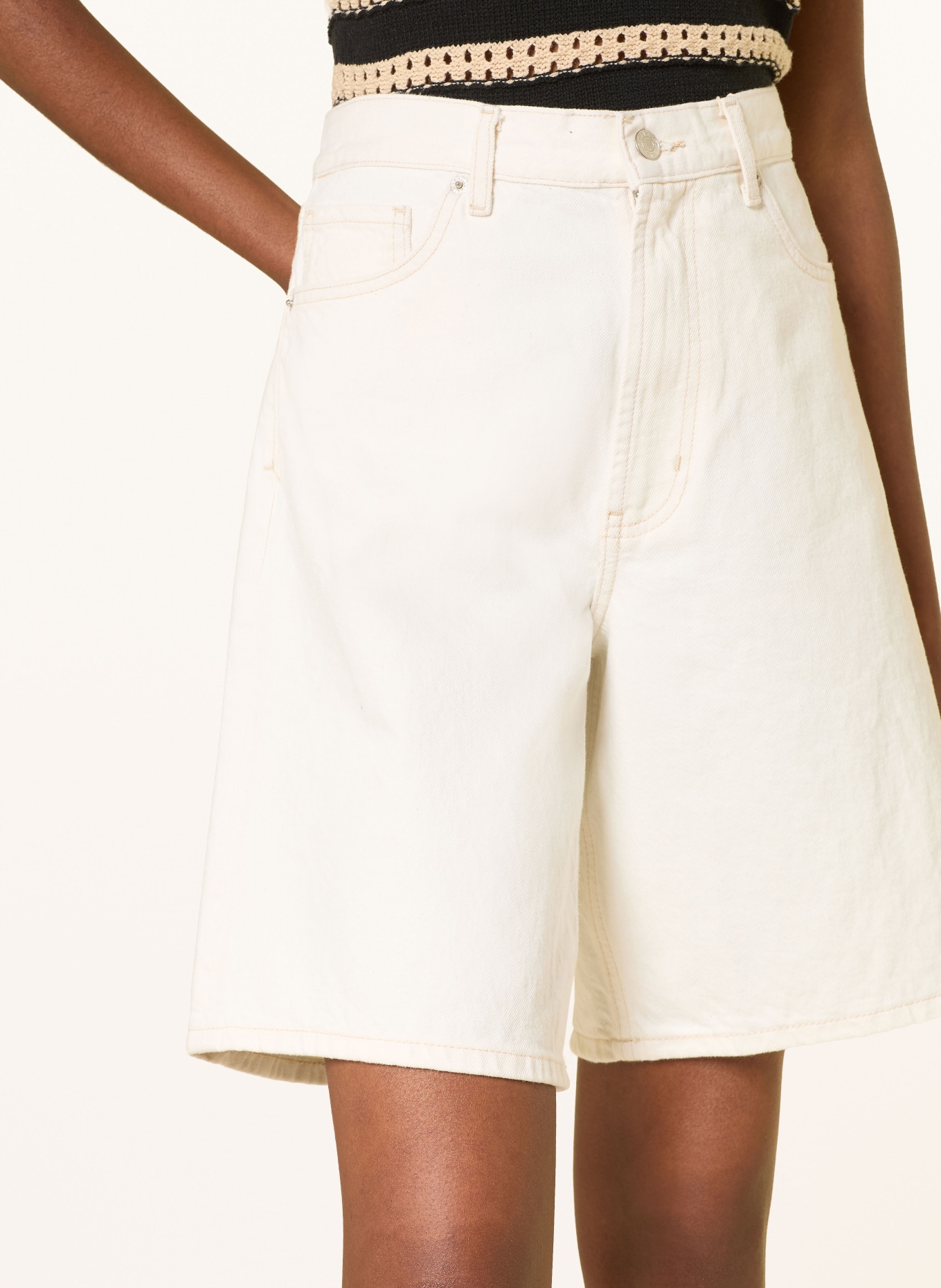 Rails Jeans-Bermudas AGOURA: ECRU