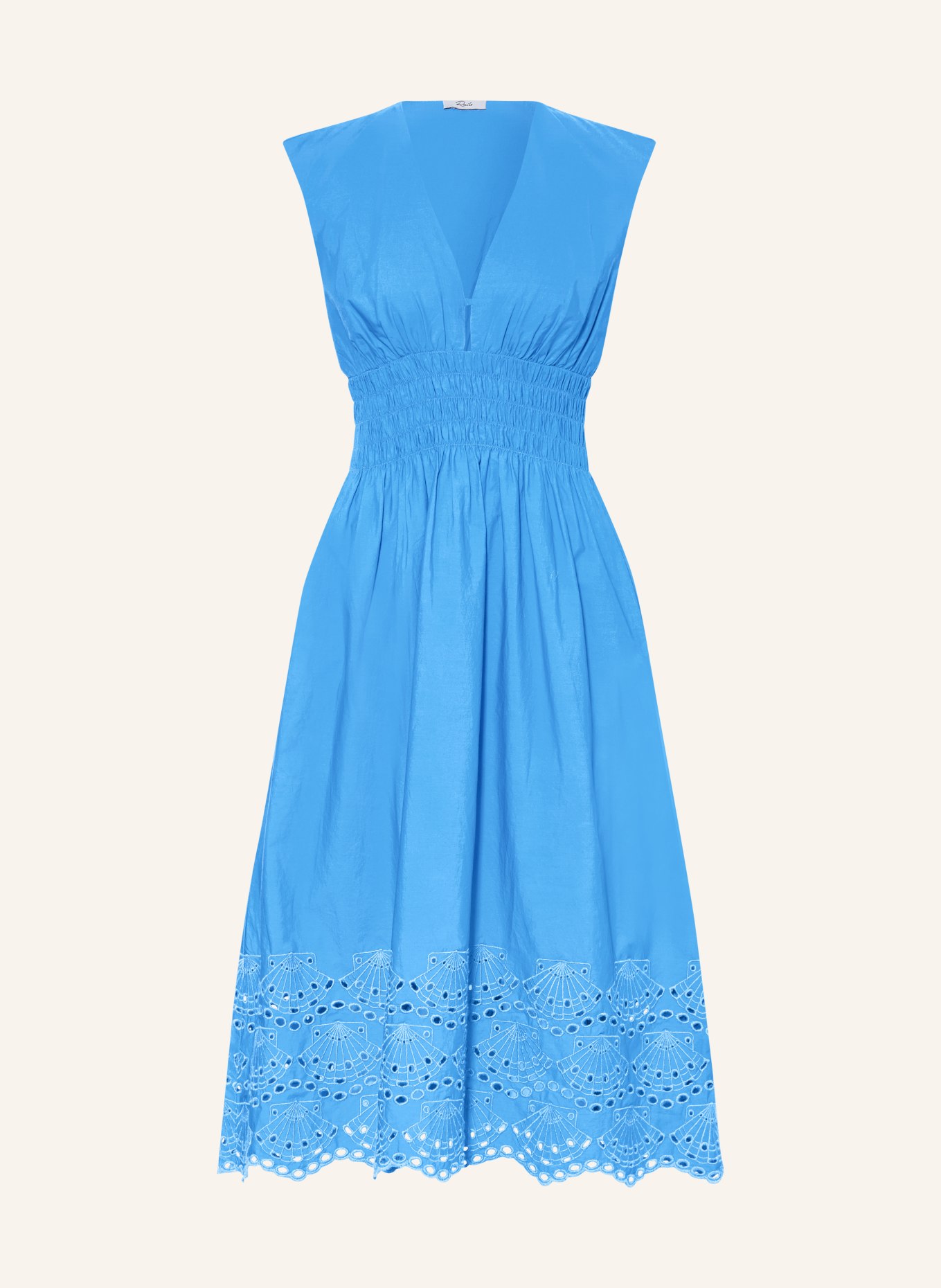 Rails ROXANNE Dress with Openwork Lace: BLUE