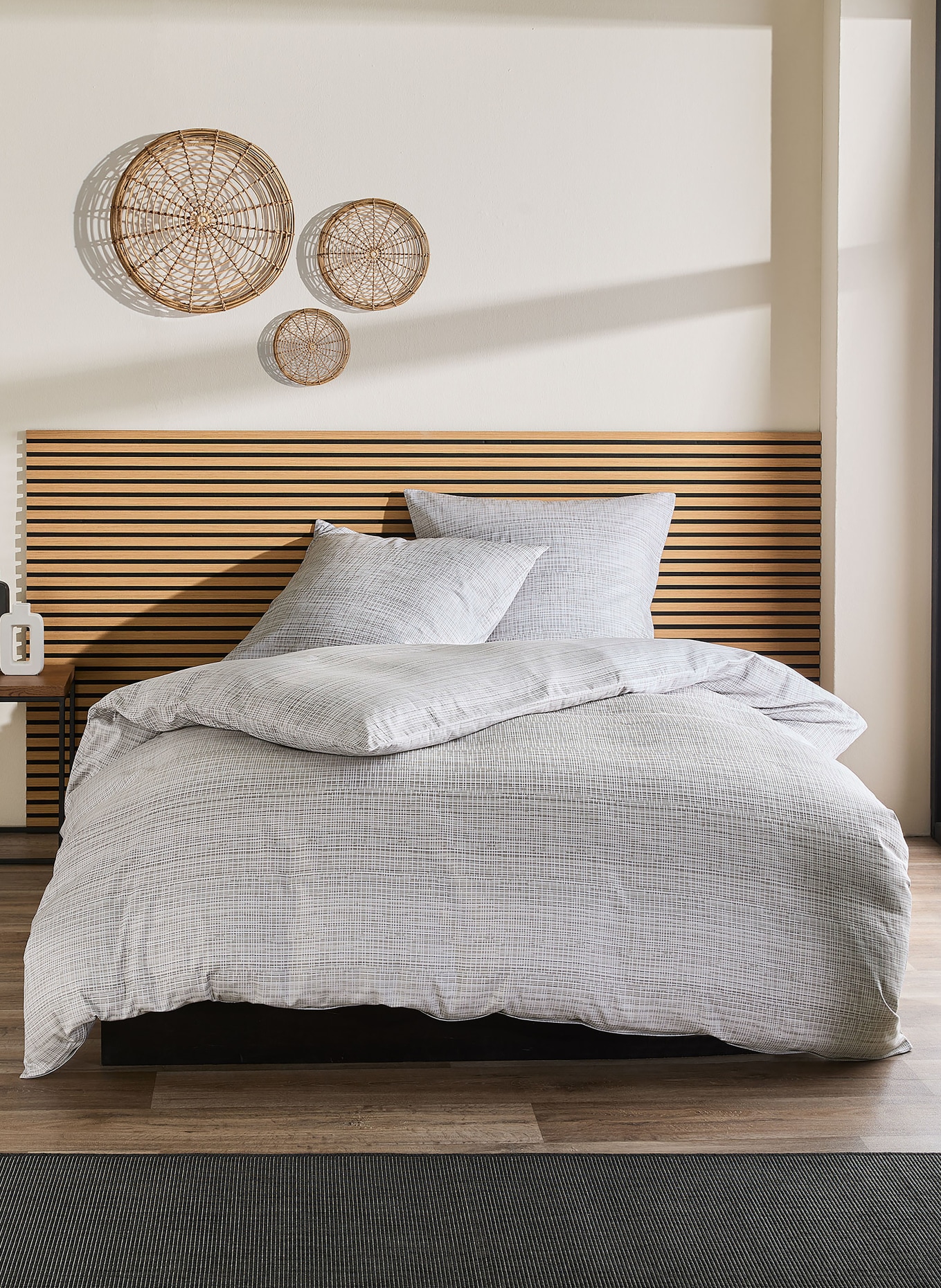 fleuresse Bettwäsche BLACK PREMIUM DAMAST: GRAU / TAUPE / DUNKELGRAU