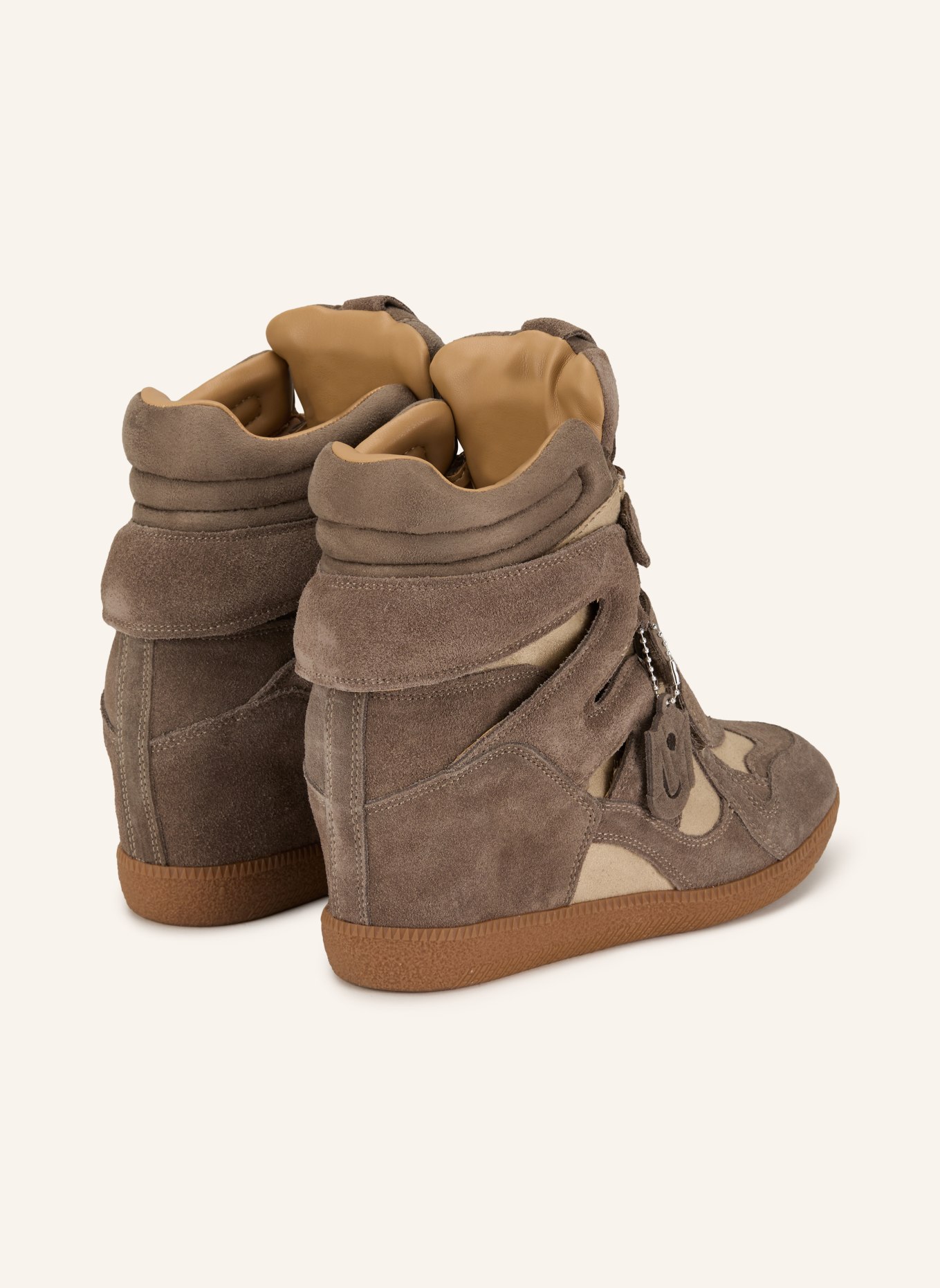 STEVE MADDEN Baskets montantes MAVIS: GRIS / CHAMEAU / GRIS CLAIR