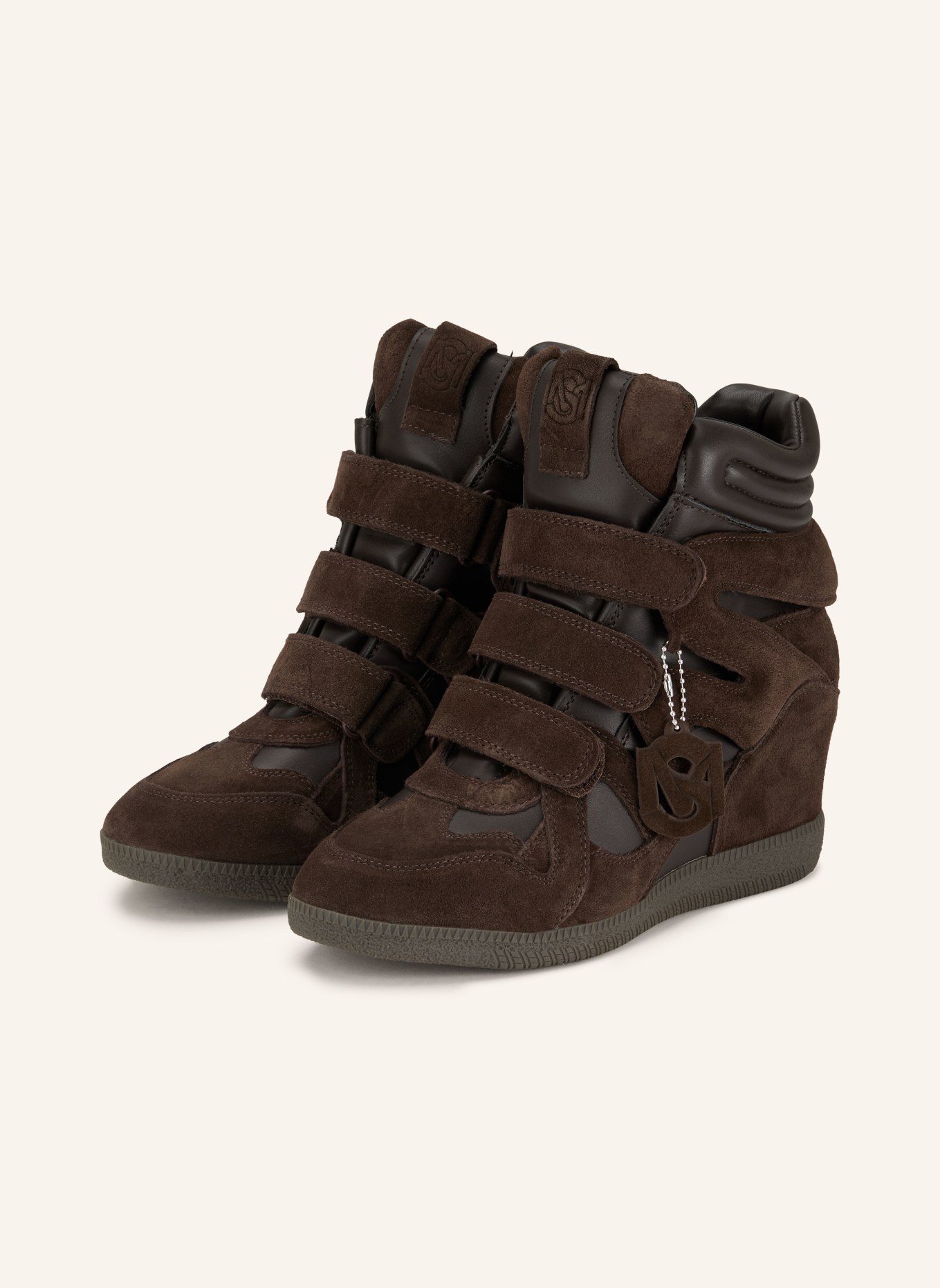 STEVE MADDEN Baskets montantes MAVIS: MARRON FONCÉ