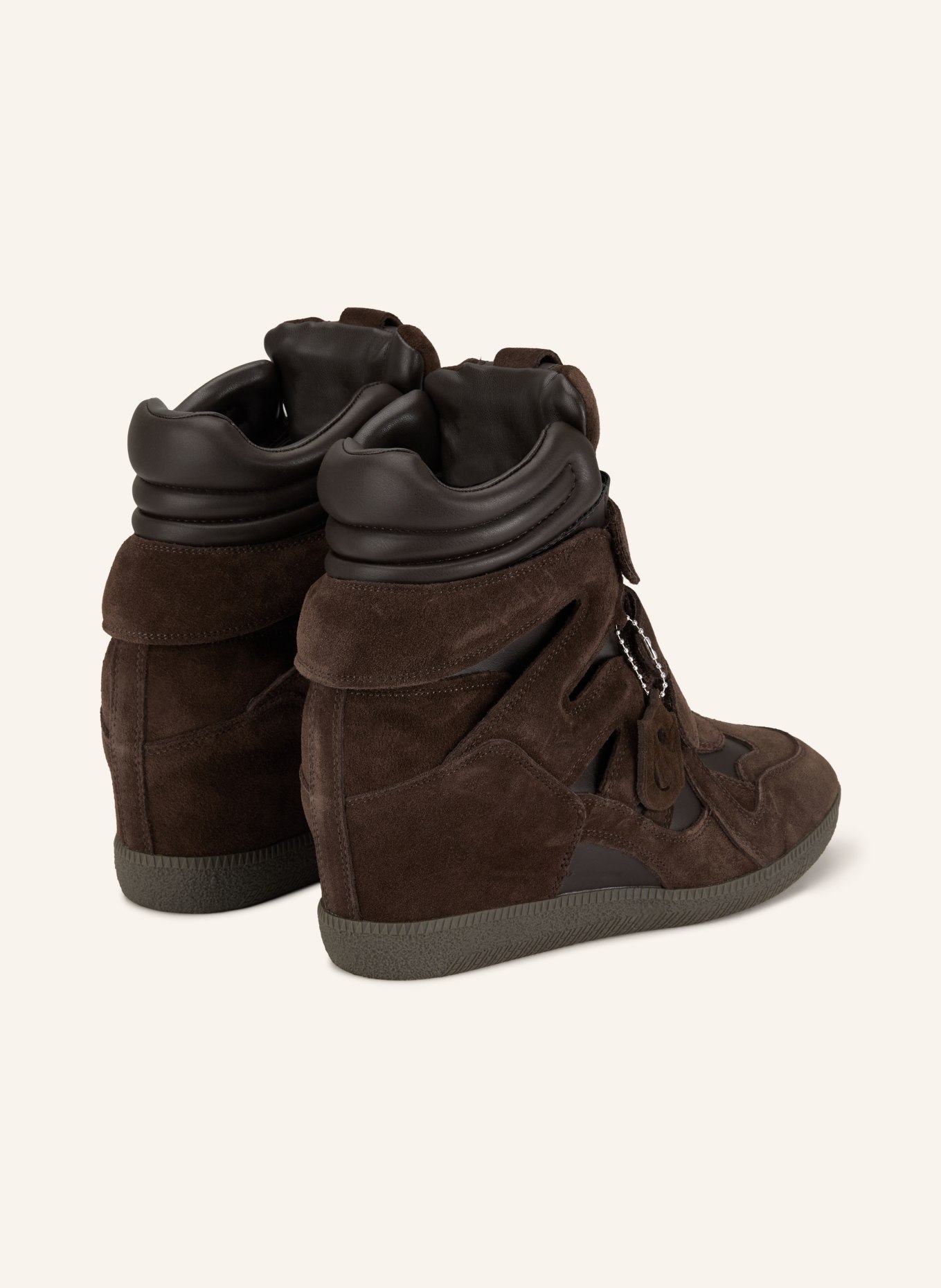 STEVE MADDEN Baskets montantes MAVIS: MARRON FONCÉ