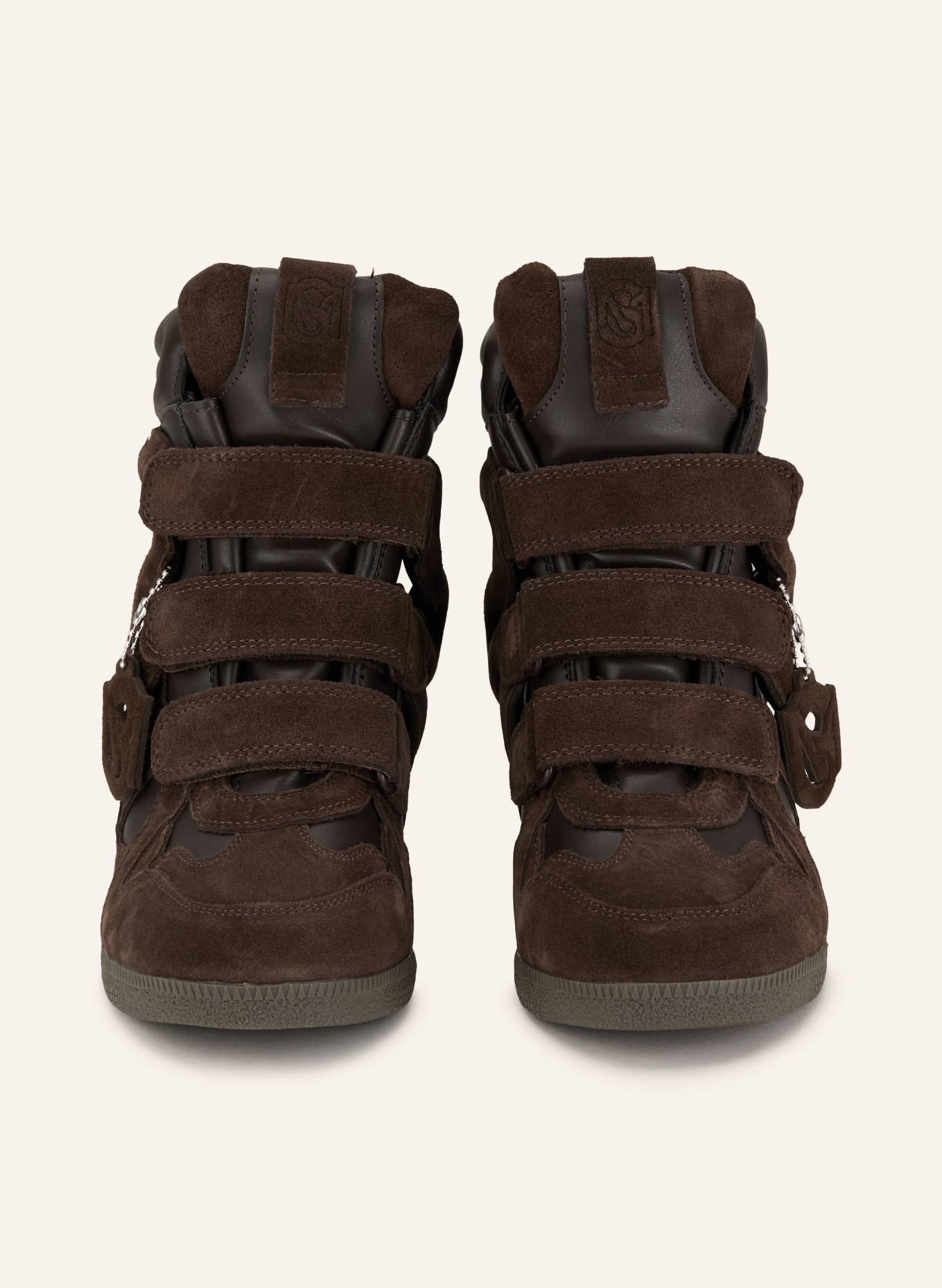 STEVE MADDEN Baskets montantes MAVIS: MARRON FONCÉ