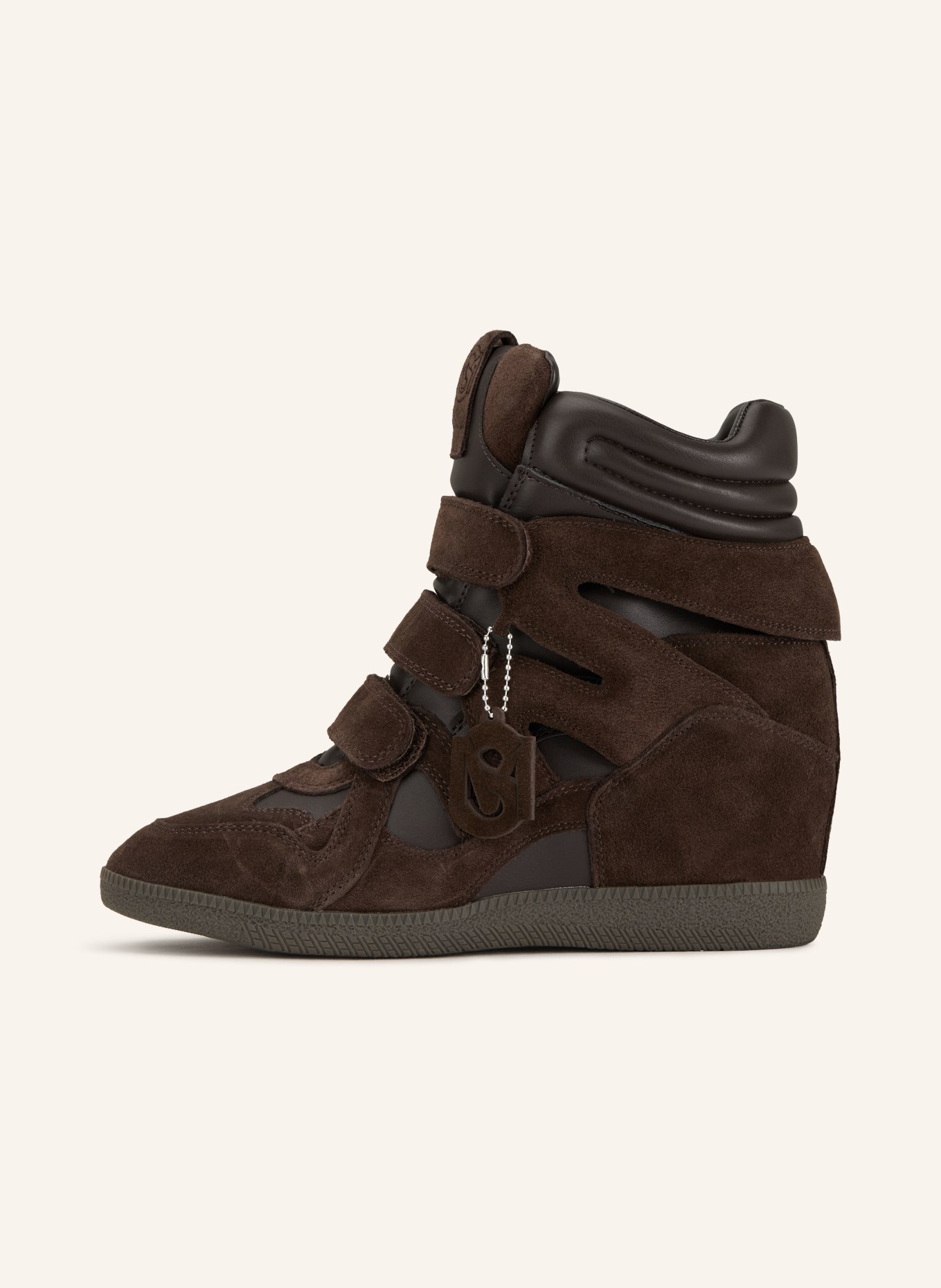 STEVE MADDEN Baskets montantes MAVIS: MARRON FONCÉ