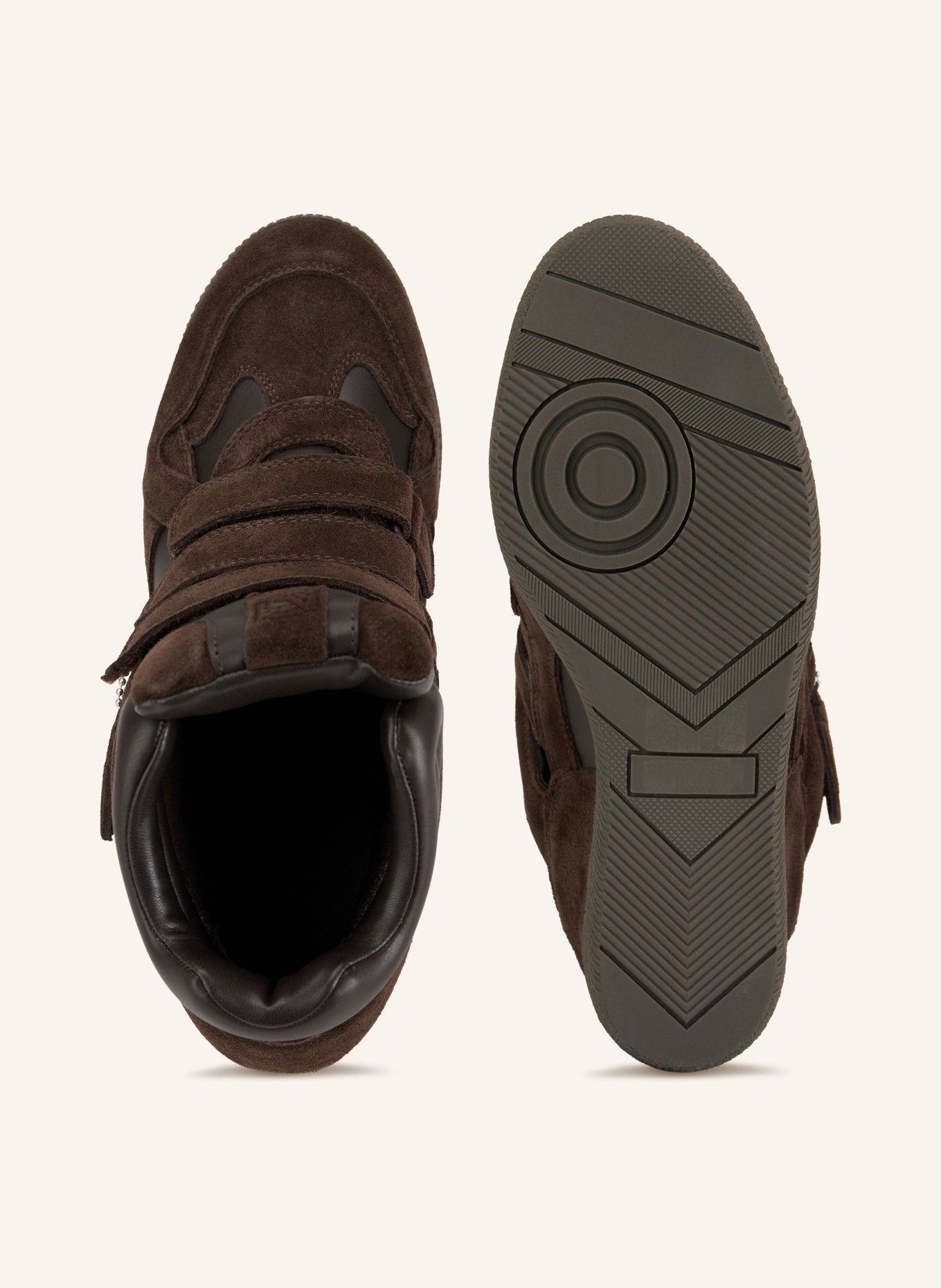 STEVE MADDEN Baskets montantes MAVIS: MARRON FONCÉ