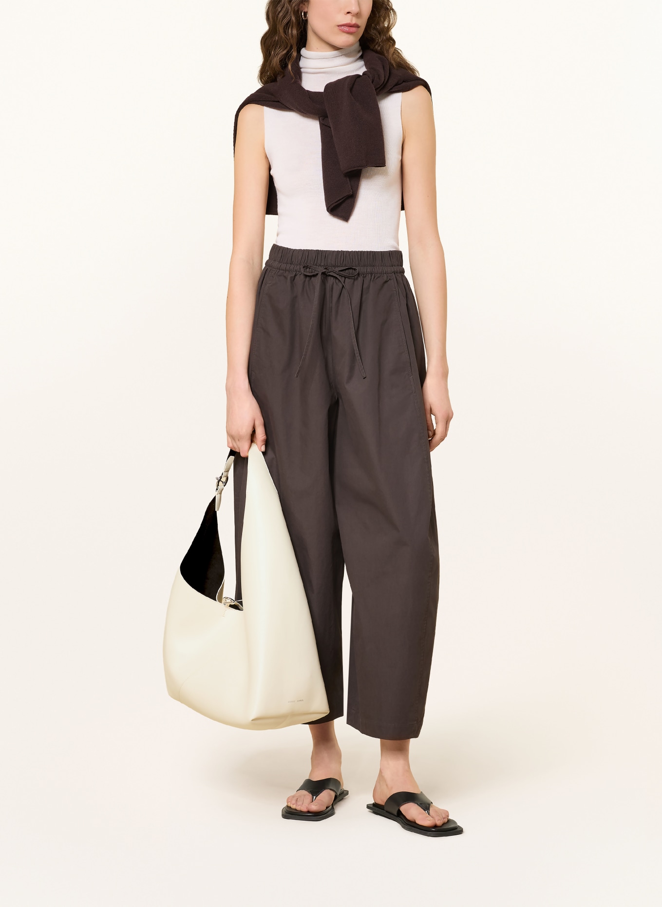 SAMSØE  SAMSØE SAKAIA shoulder bag with pouch: WHITE