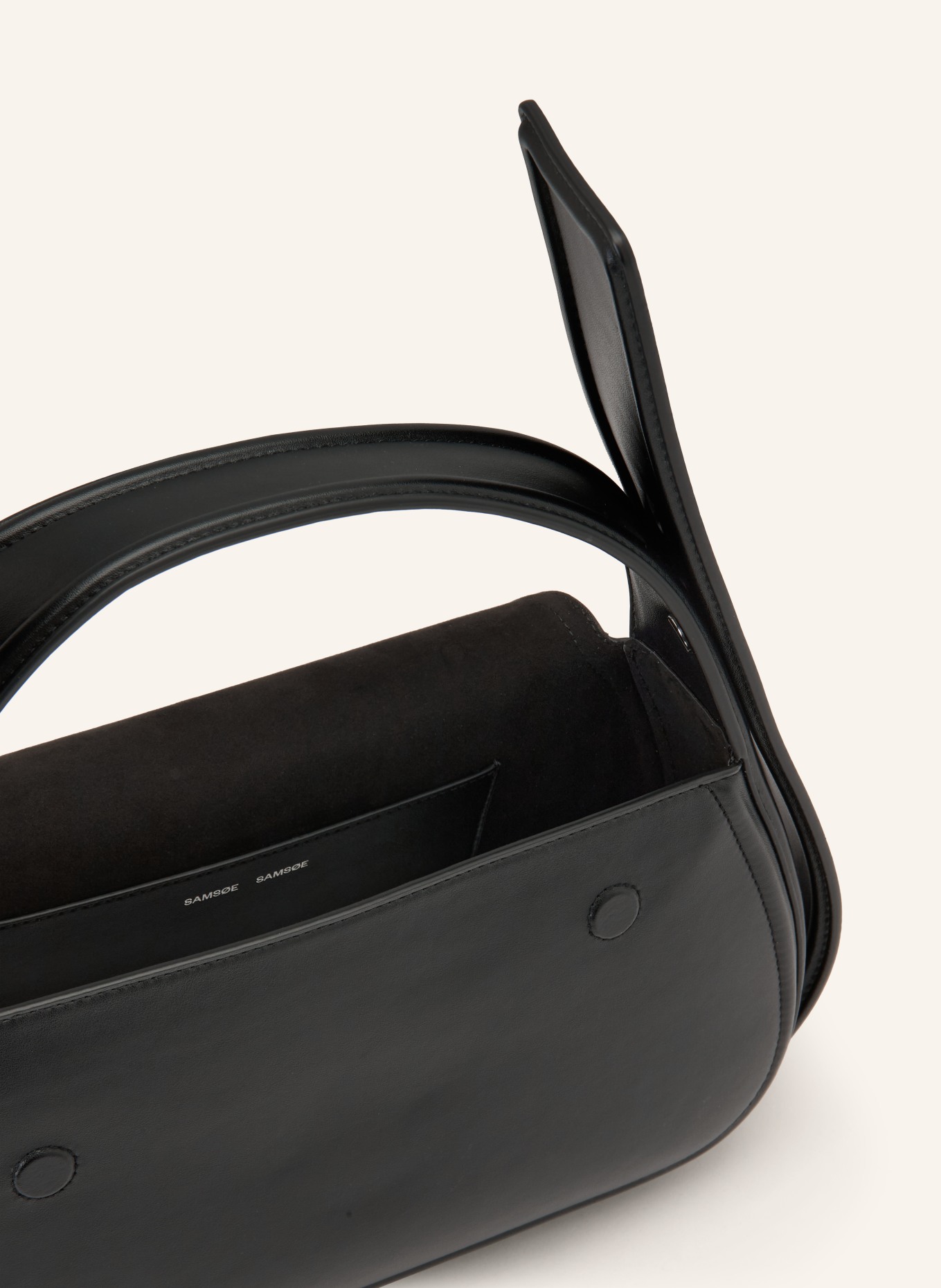 SAMSØE  SAMSØE SARYESGADE Handbag: BLACK / SILVER