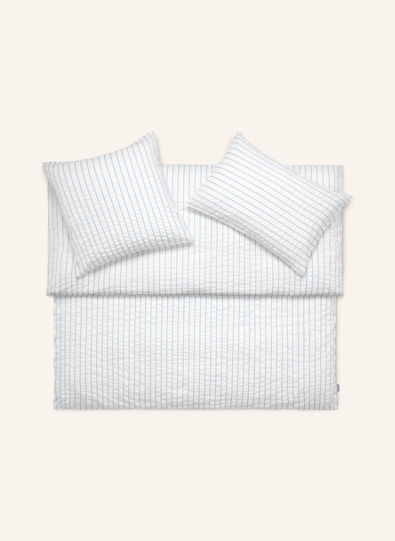 SCHLOSSBERG Pościel LENNY: BIAŁY / JASNONIEBIESKI