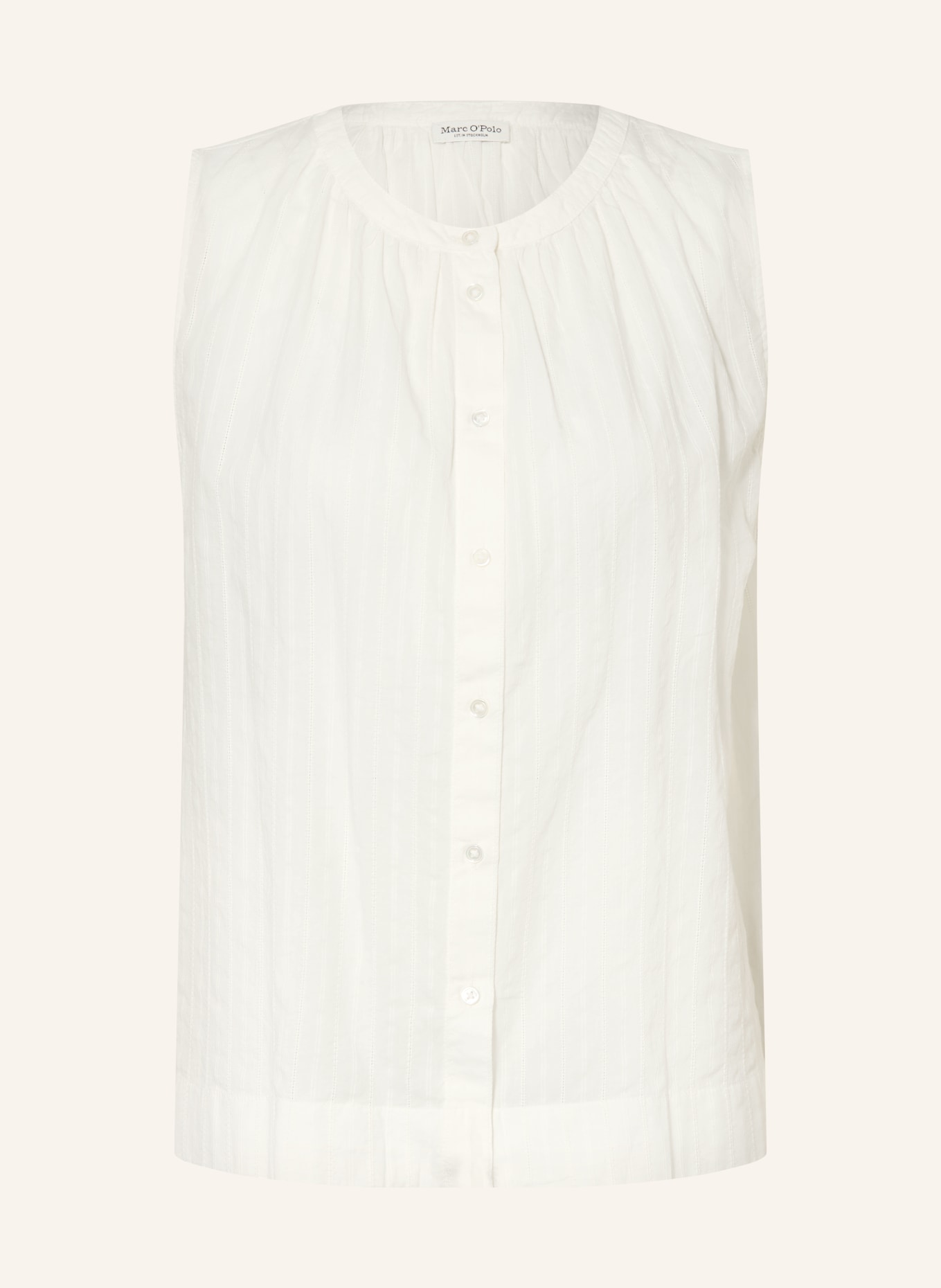 Marc O'Polo blouse: BLANC