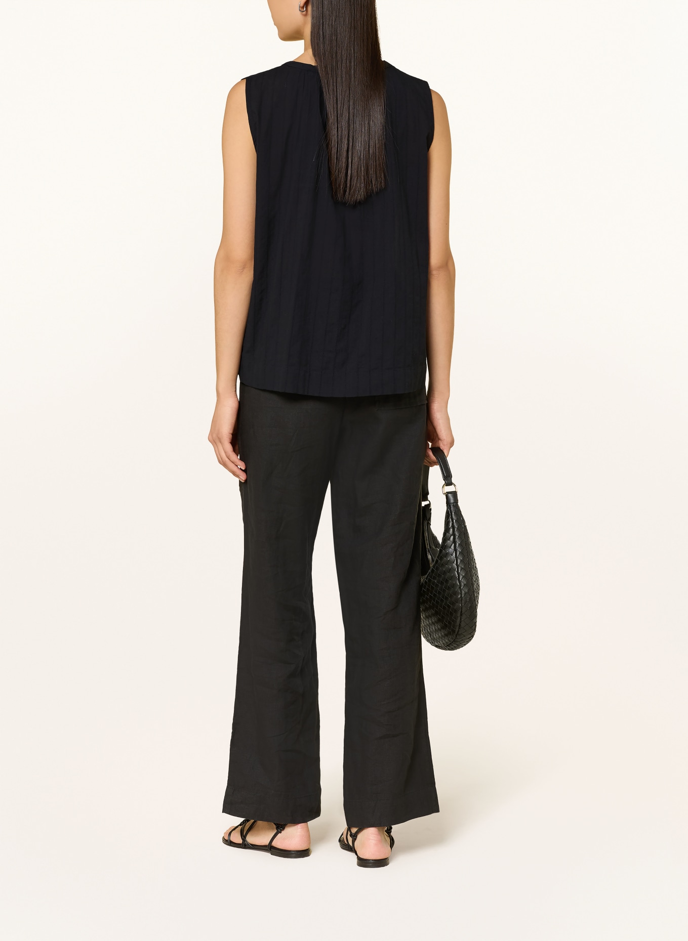 Marc O'Polo blůza: ČERNÁ