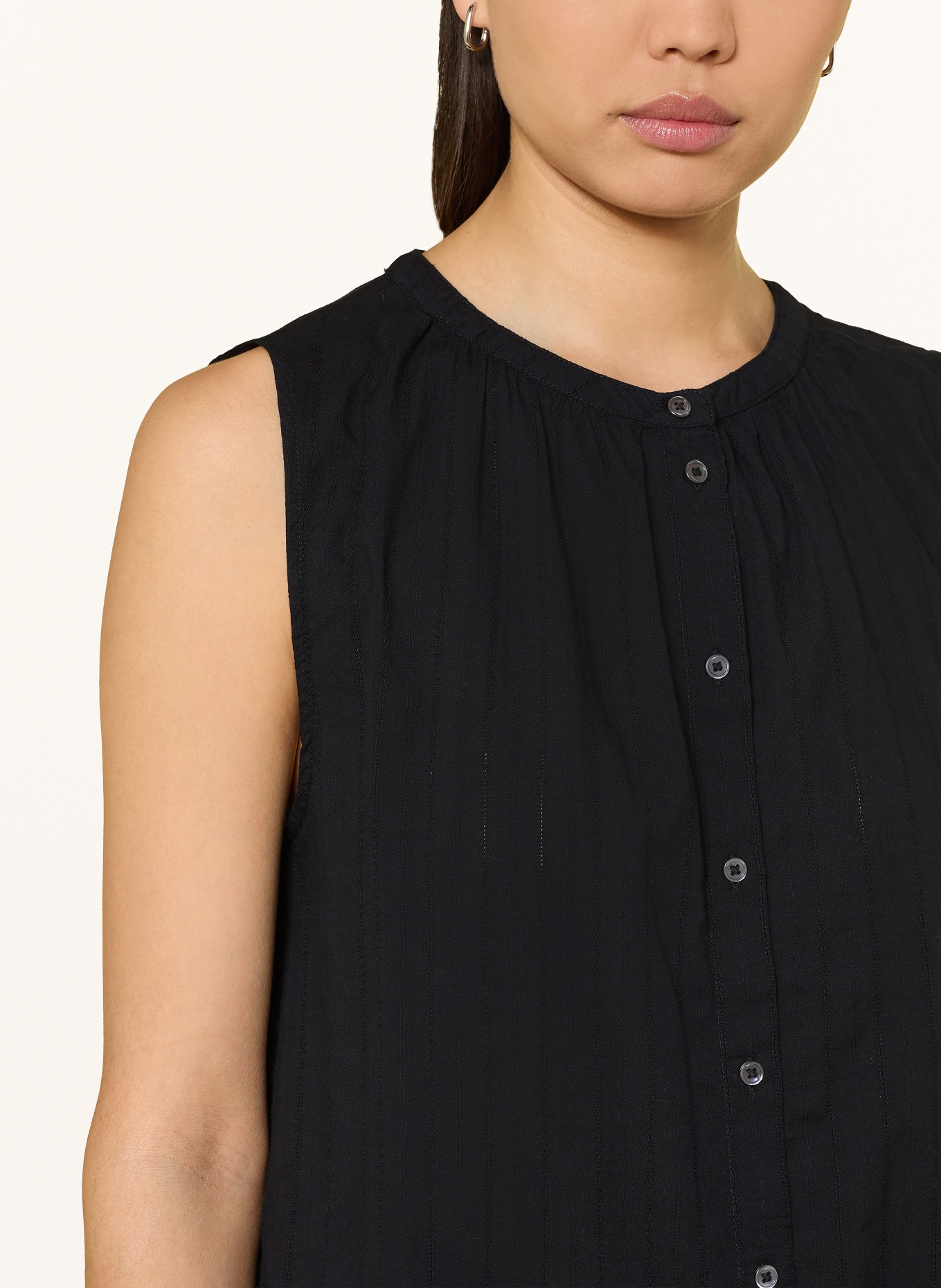 Marc O'Polo blůza: ČERNÁ