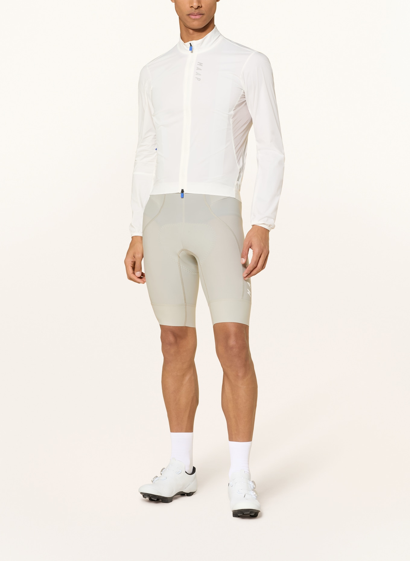 MAAP Kurtka rowerowa TEAM FLOW: BIAŁY / ECRU / SZARY