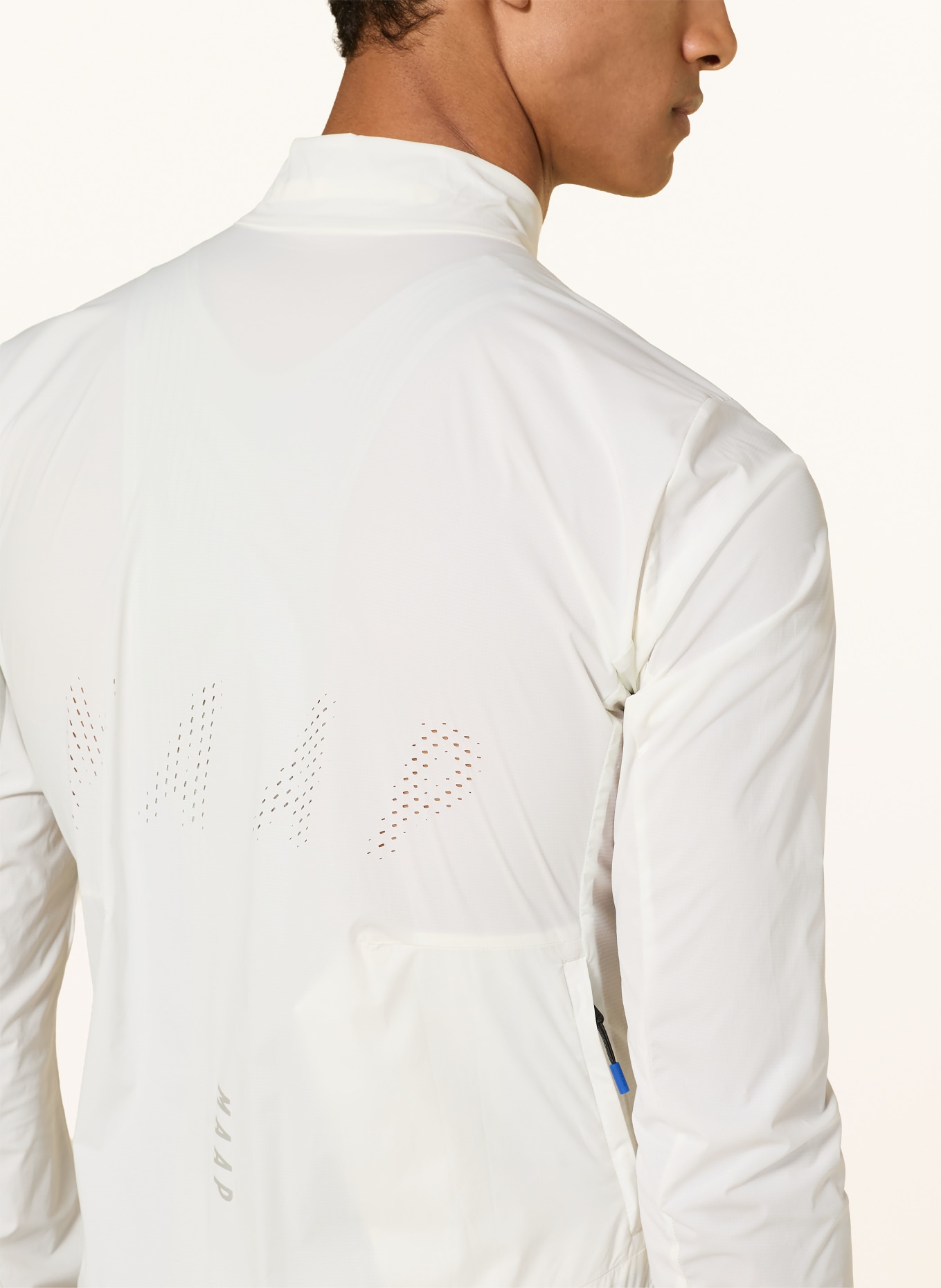 MAAP Kurtka rowerowa TEAM FLOW: BIAŁY / ECRU / SZARY