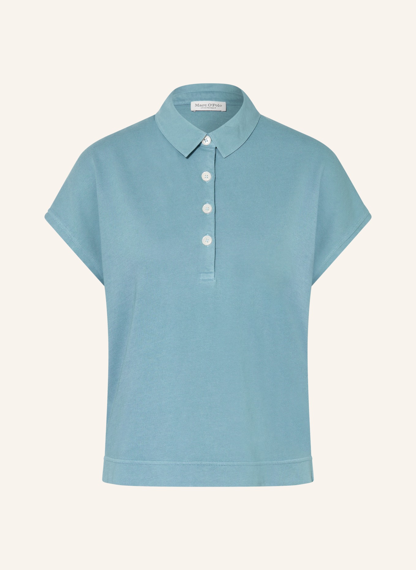 Marc O'Polo Polo en jersey: BLEU CLAIR