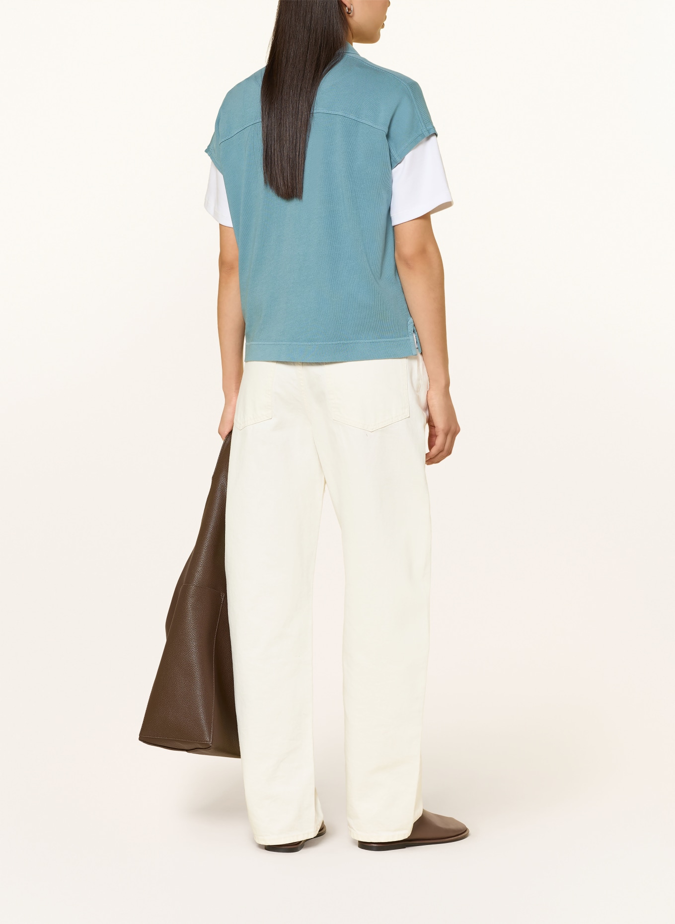 Marc O'Polo Polo en jersey: BLEU CLAIR