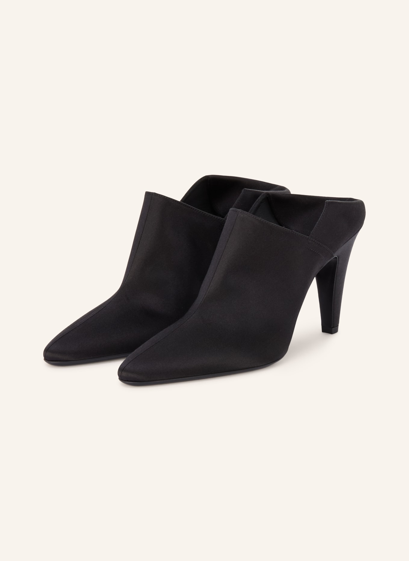 ALAÏA Mules: BLACK