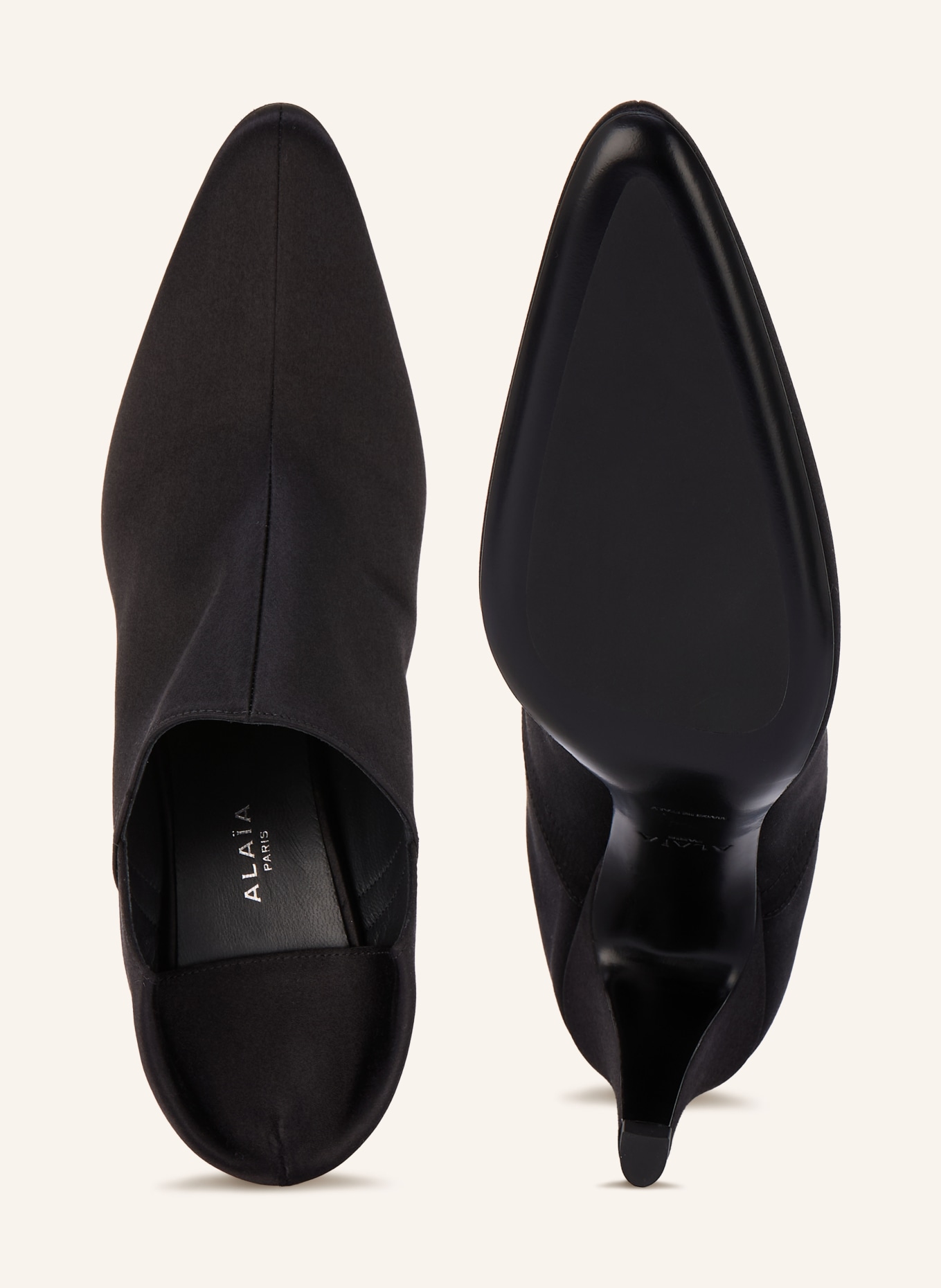 ALAÏA Mules: BLACK