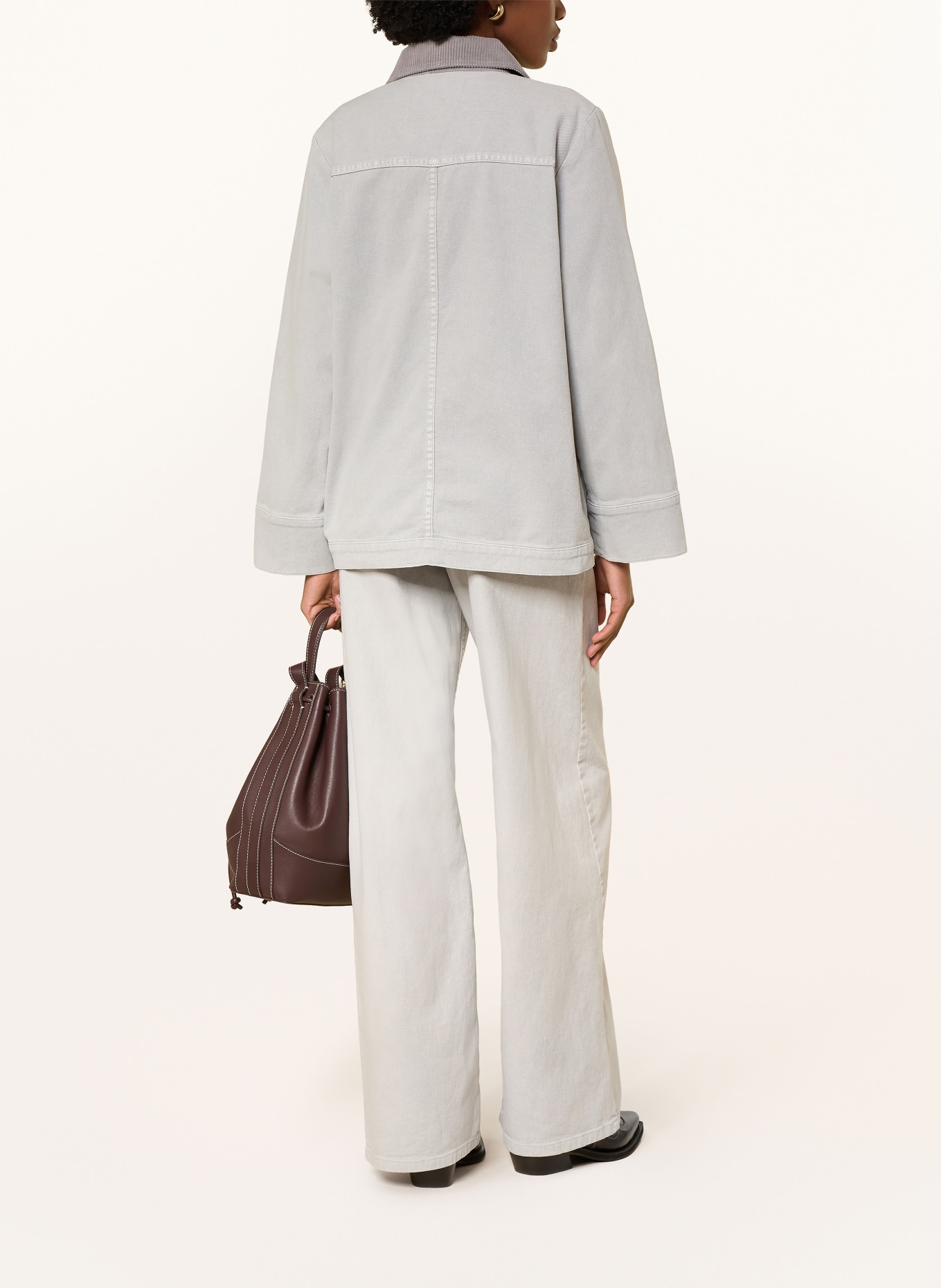 BAUM UND PFERDGARTEN Jeansjacke BENILDA: BLAUGRAU / GRAU