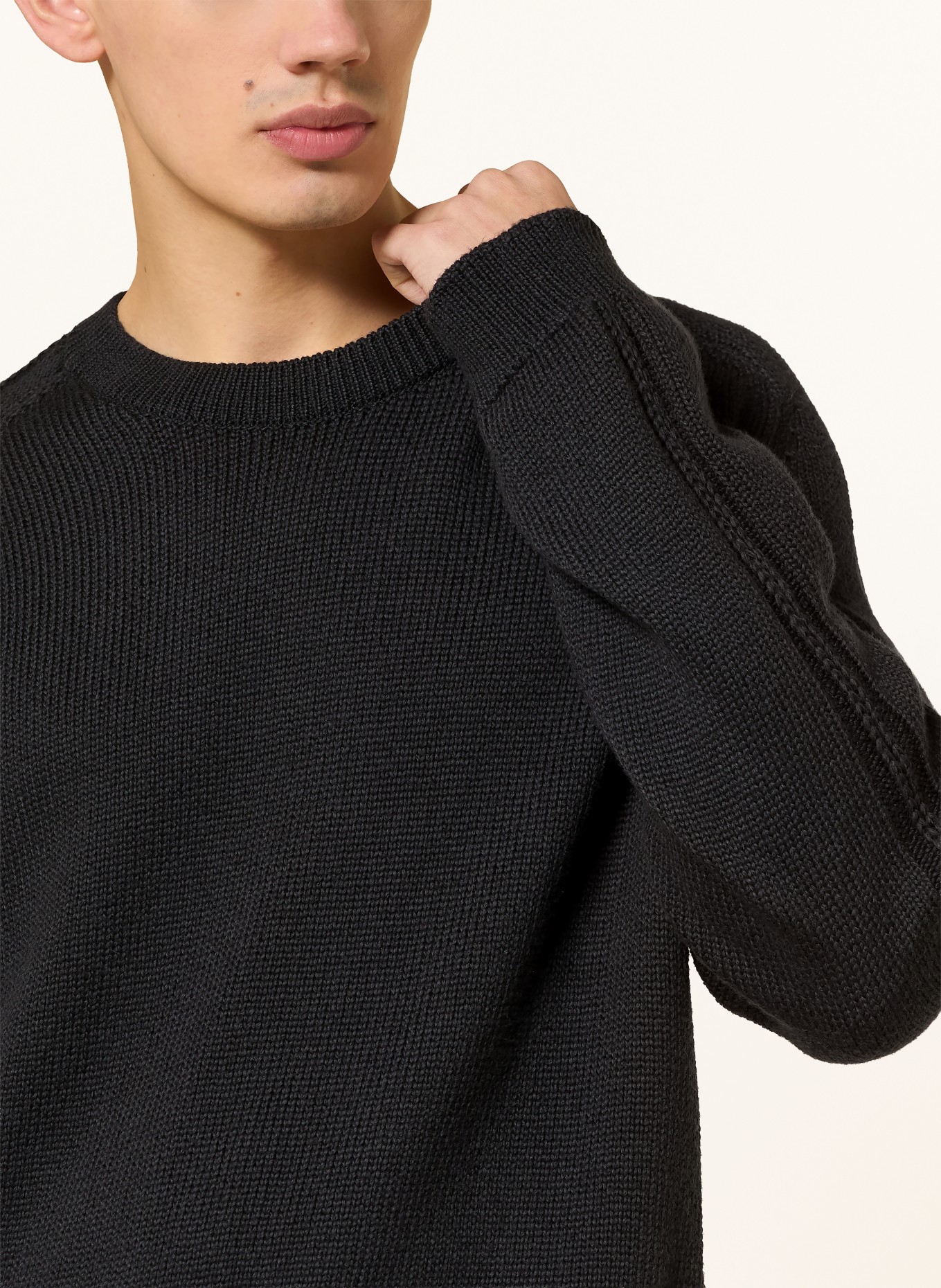 OUR LEGACY svetr: ČERNÁ