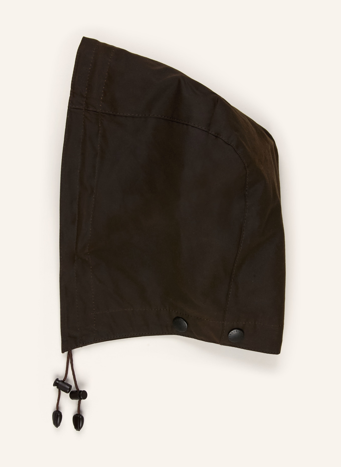 Barbour Empiècement de capuche WAX COTTON: OLIVE