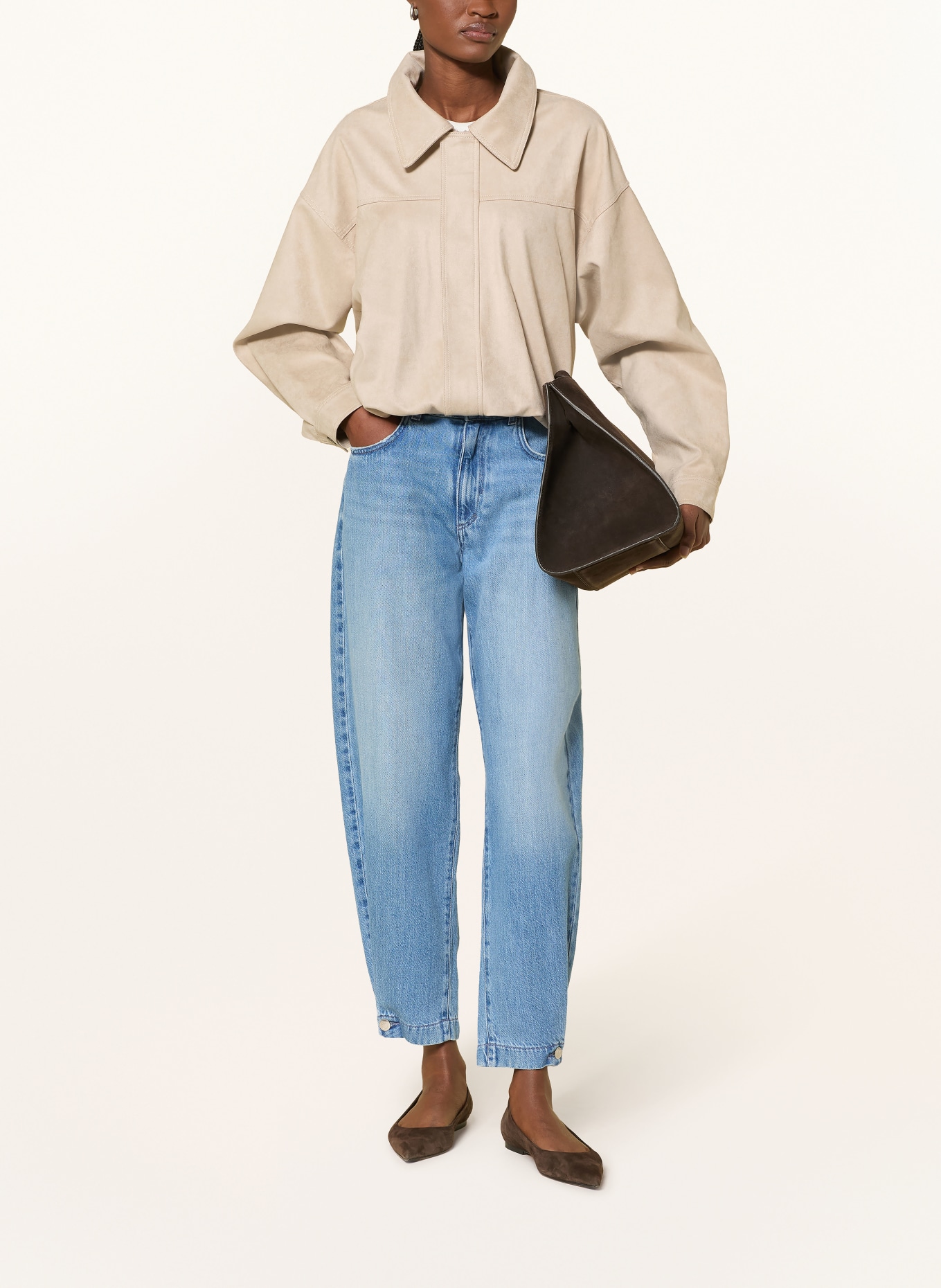 PNTS Barrell Jeans THE O SHAPE: 28 hellblau