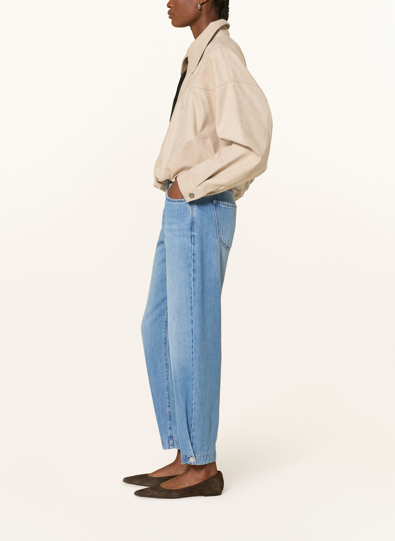 PNTS Barrell Jeans THE O SHAPE: 28 hellblau