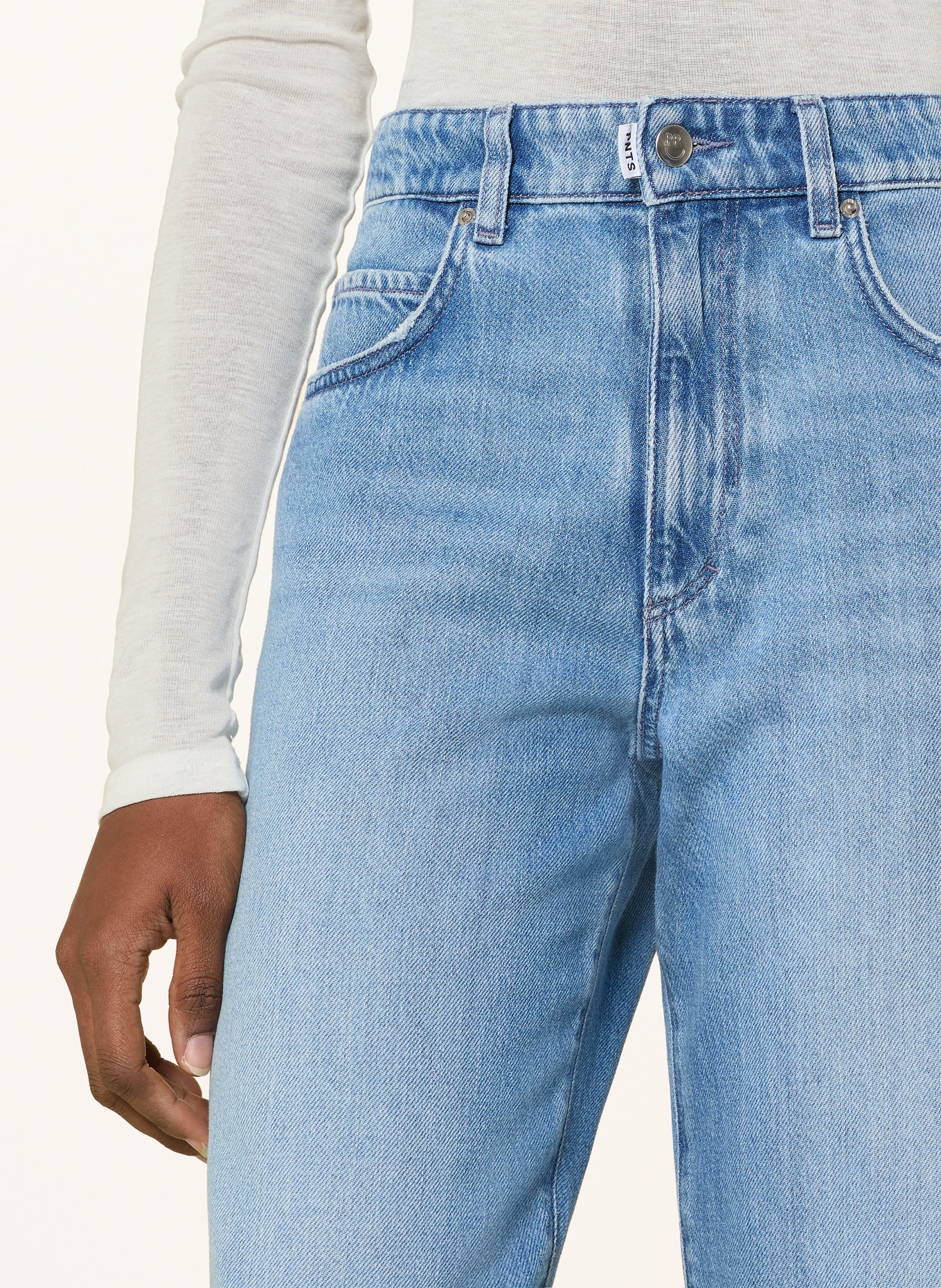 PNTS Barrell Jeans THE O SHAPE: 28 hellblau