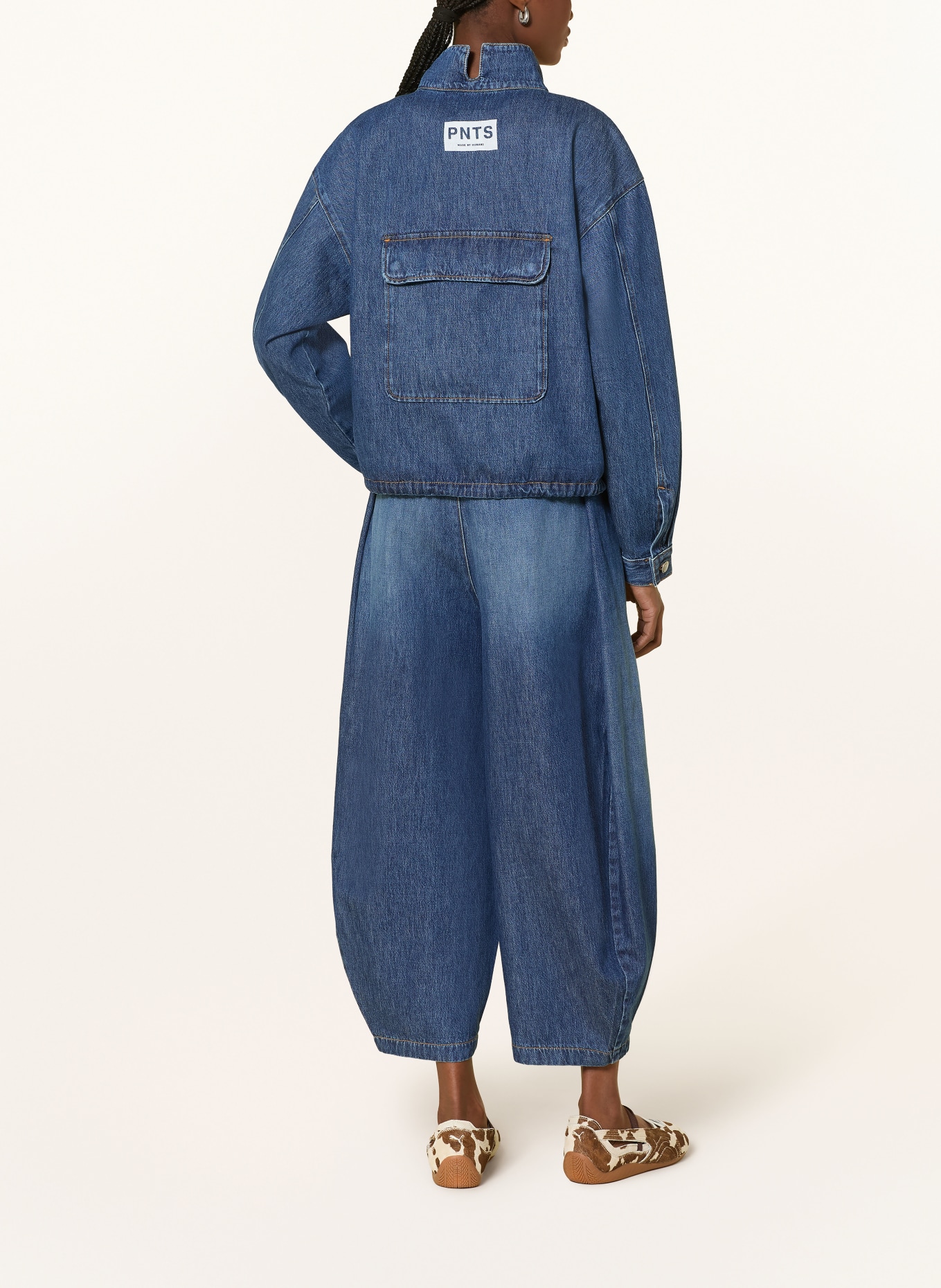 PNTS Schlupfjacke THE SUIT UP: BLAU