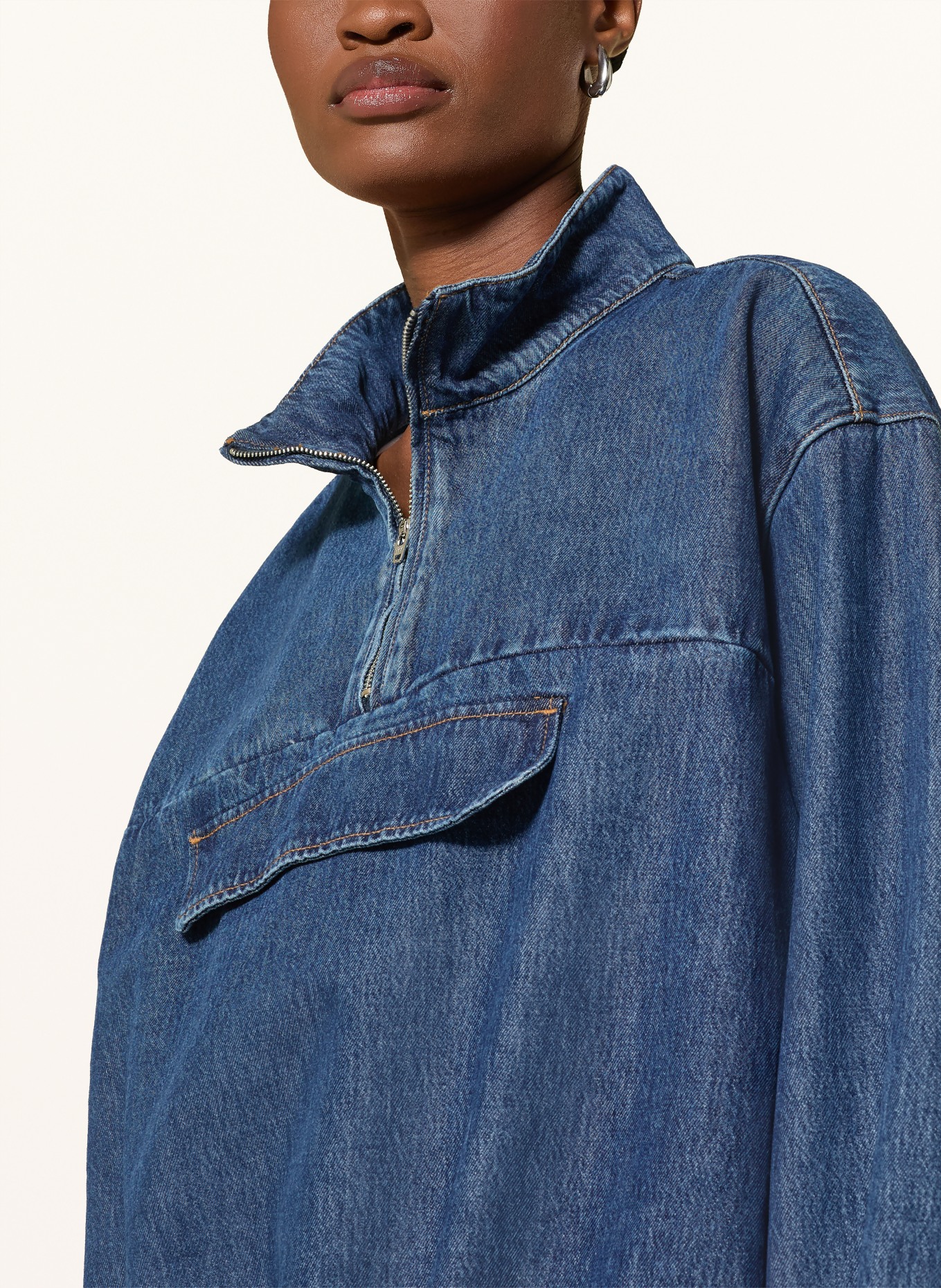 PNTS Schlupfjacke THE SUIT UP: BLAU
