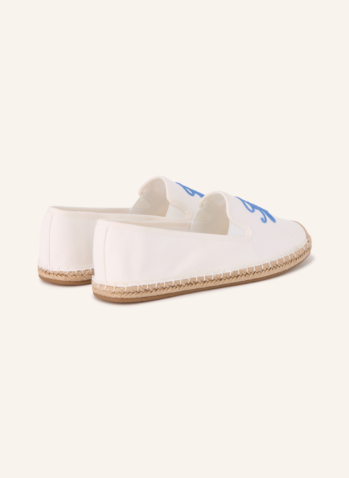 TOMMY HILFIGER Espadrilles: ECRU / BLAU