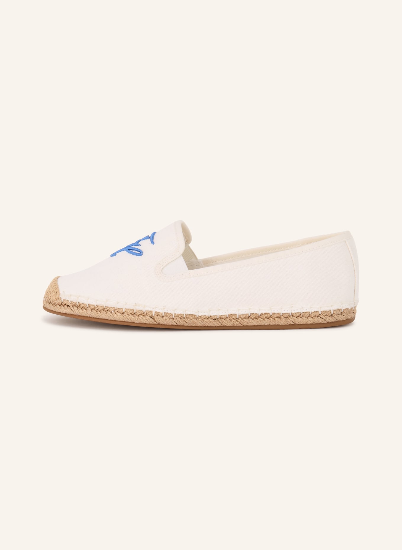 TOMMY HILFIGER Espadrilles: ECRU / BLAU
