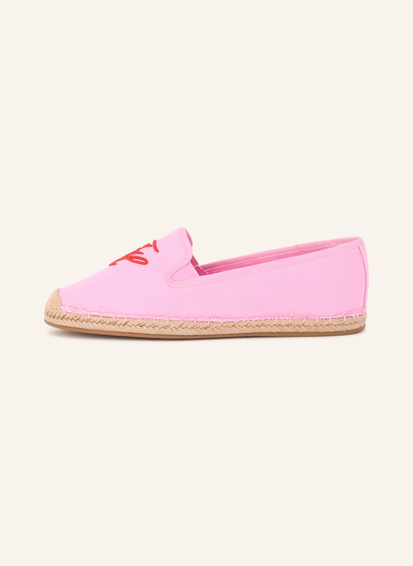 TOMMY HILFIGER Espadrilles: ROSA / ROT