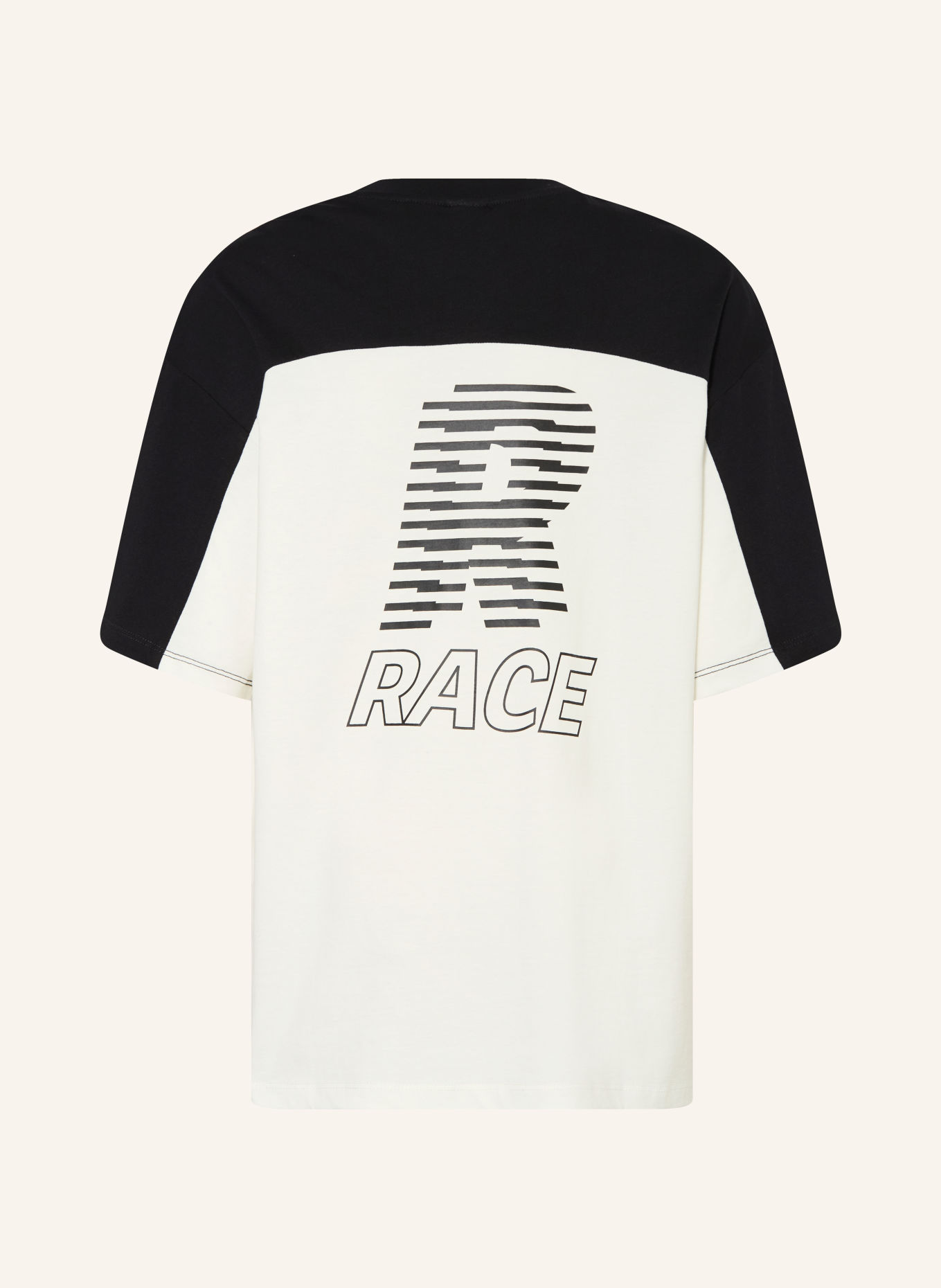s.Oliver RED T-Shirt: WEISS / SCHWARZ