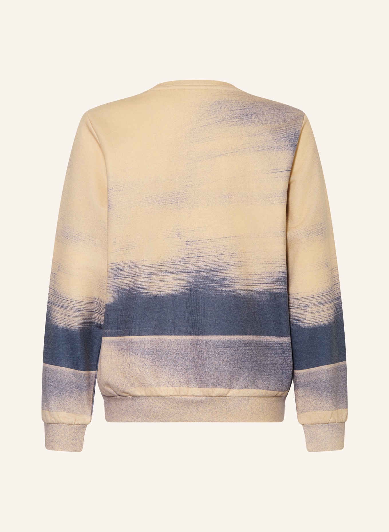 s.Oliver RED Sweatshirt: BEIGE / DUNKELGRAU / ORANGE