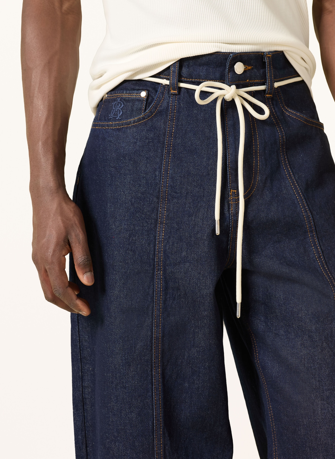 about:blank Regular-Fit Jeans: raw indigo