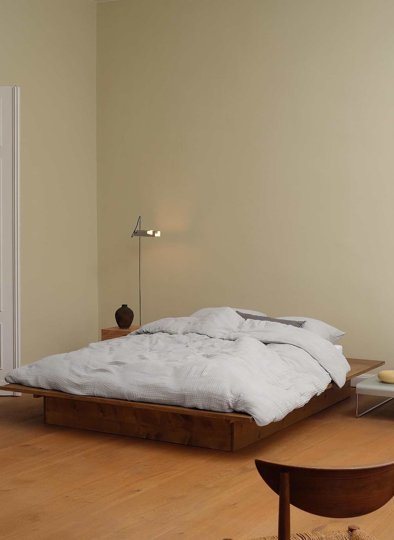 Marc O'Polo Linge de lit THORE: GRIS