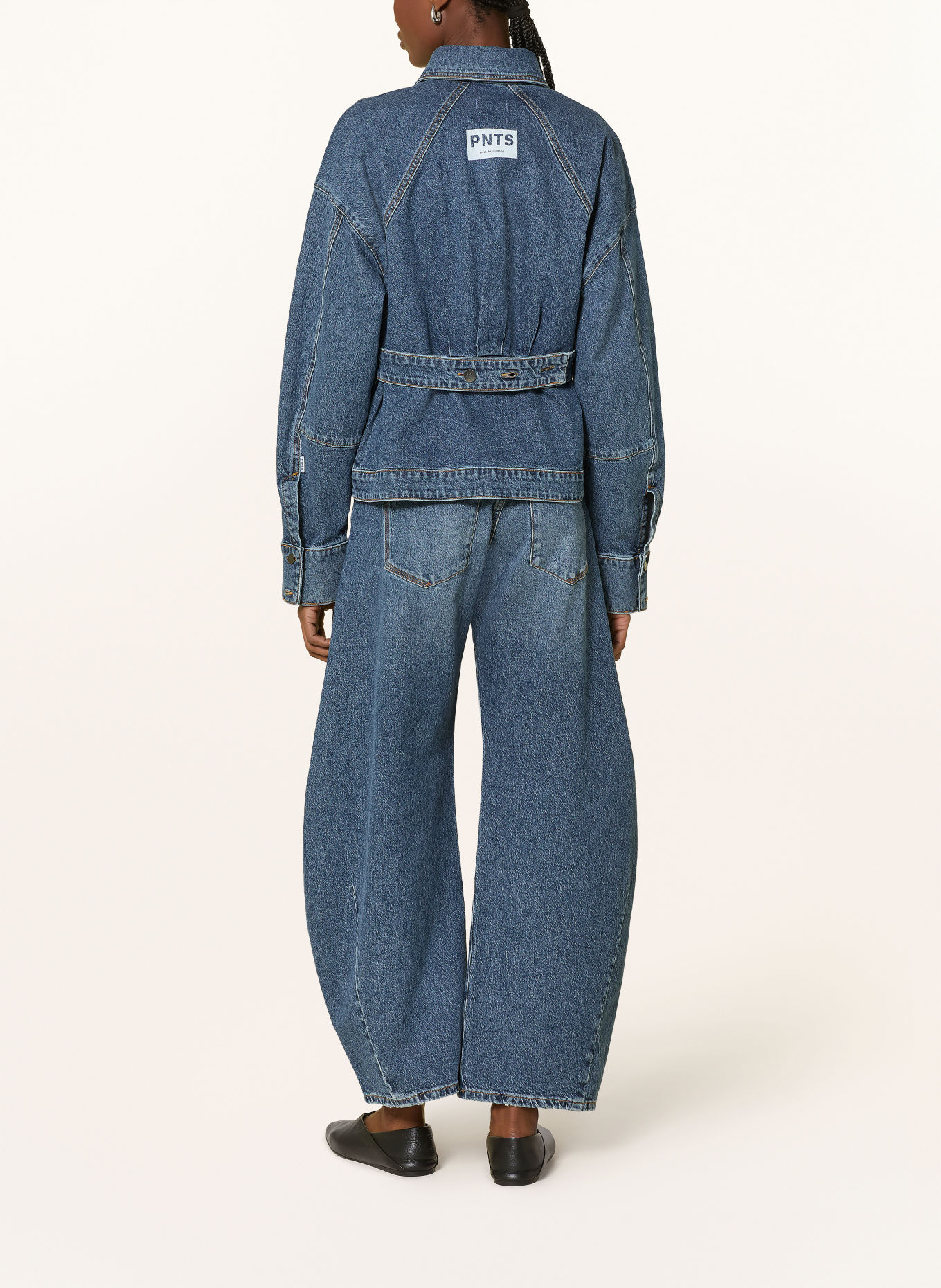 PNTS Jeansjacke THE SUIT UP: 15 MITTELBLAU