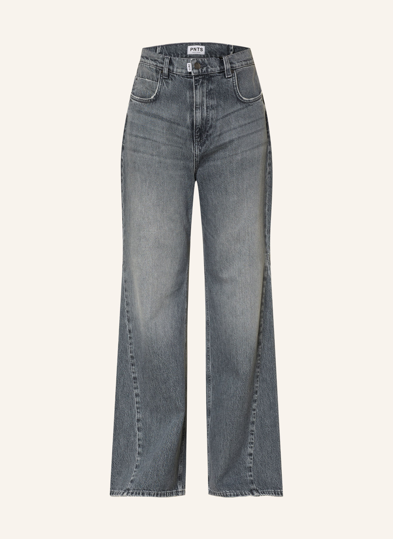 PNTS Jean bootcut OVER THE CUT: 07 MITTELGRAU
