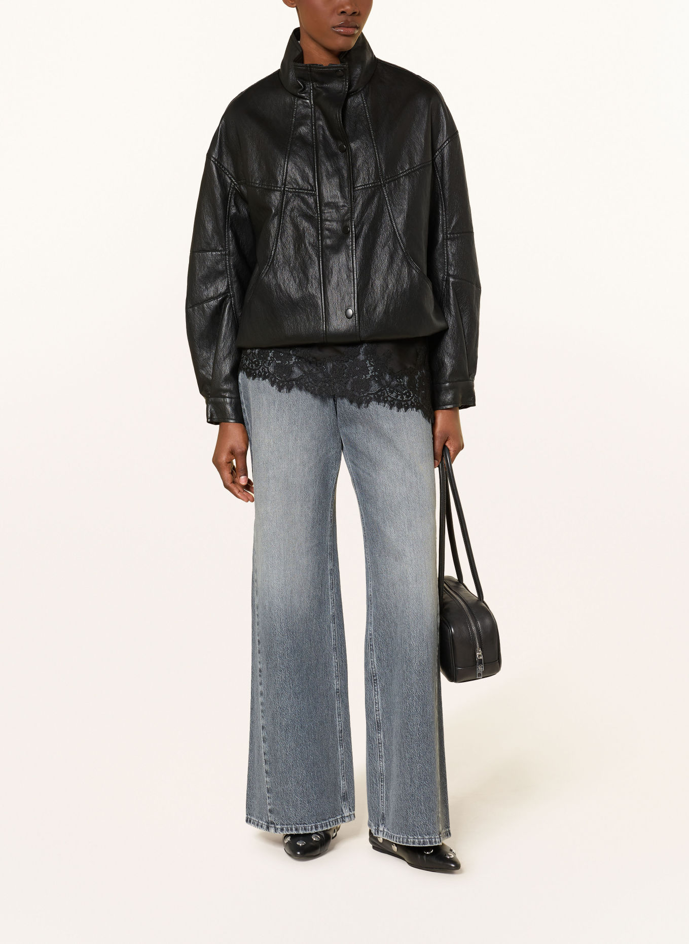 PNTS Jean bootcut OVER THE CUT: 07 MITTELGRAU