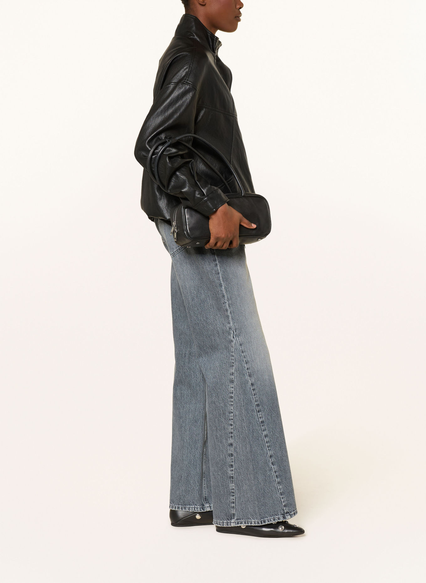 PNTS Jean bootcut OVER THE CUT: 07 MITTELGRAU