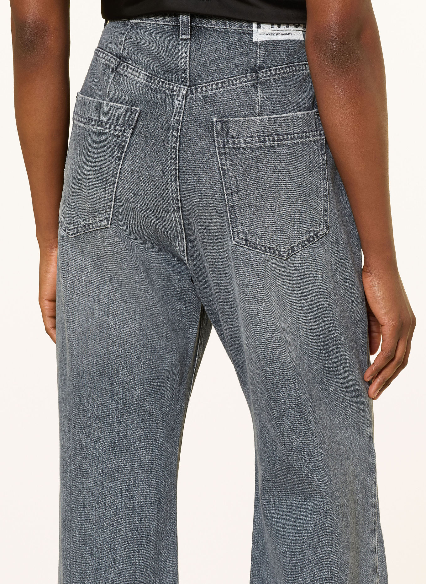 PNTS Jean bootcut OVER THE CUT: 07 MITTELGRAU