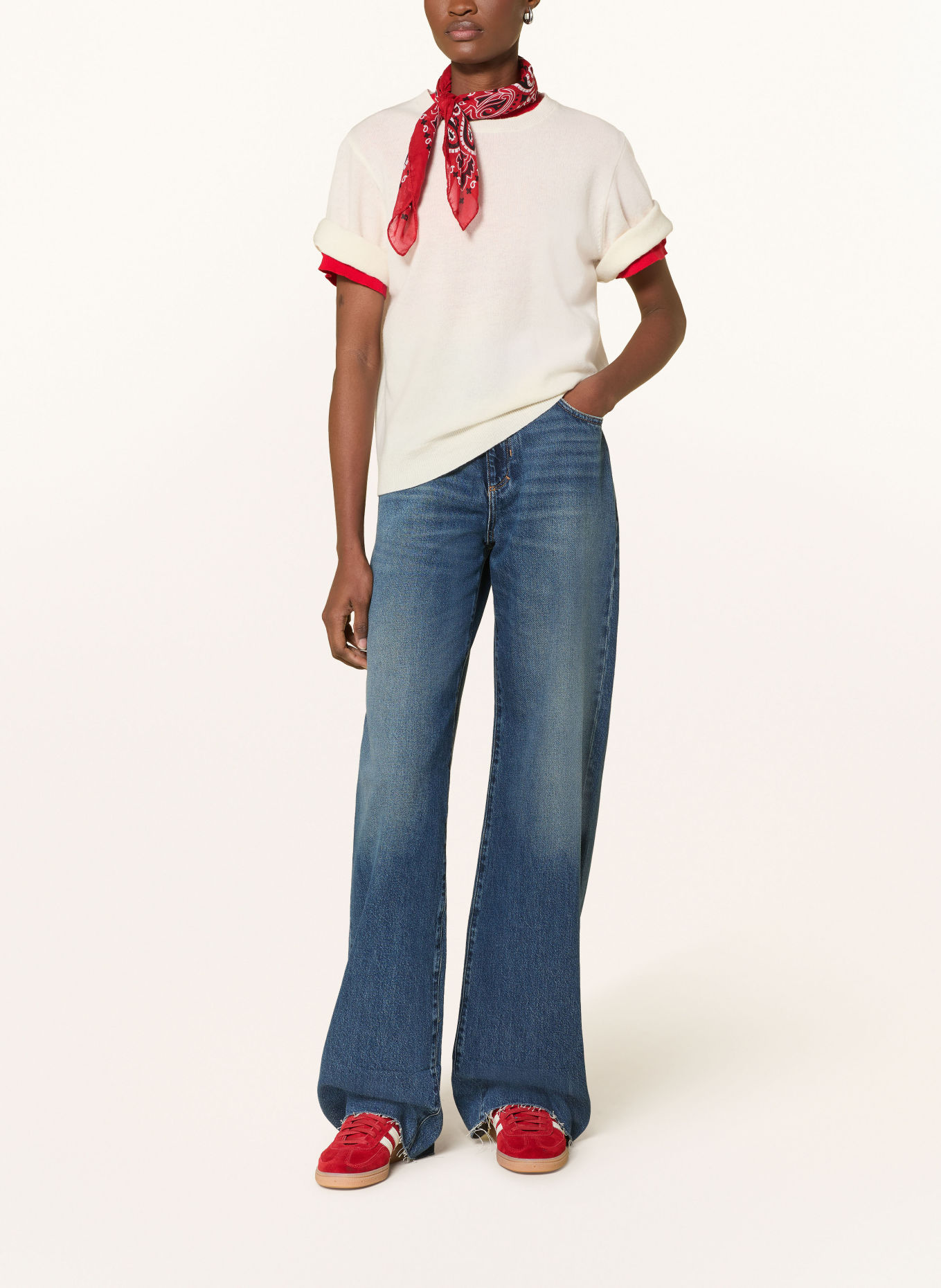 PNTS Wide Leg Jeans THE LOOSE: 24 dunkelblau