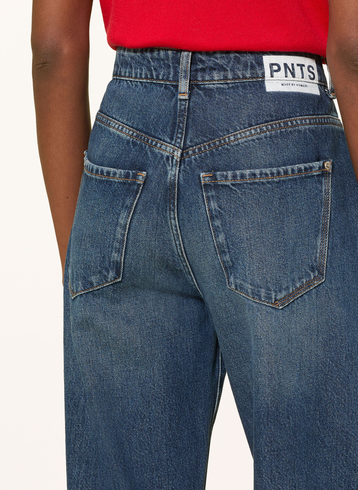 PNTS Wide Leg Jeans THE LOOSE: 24 dunkelblau