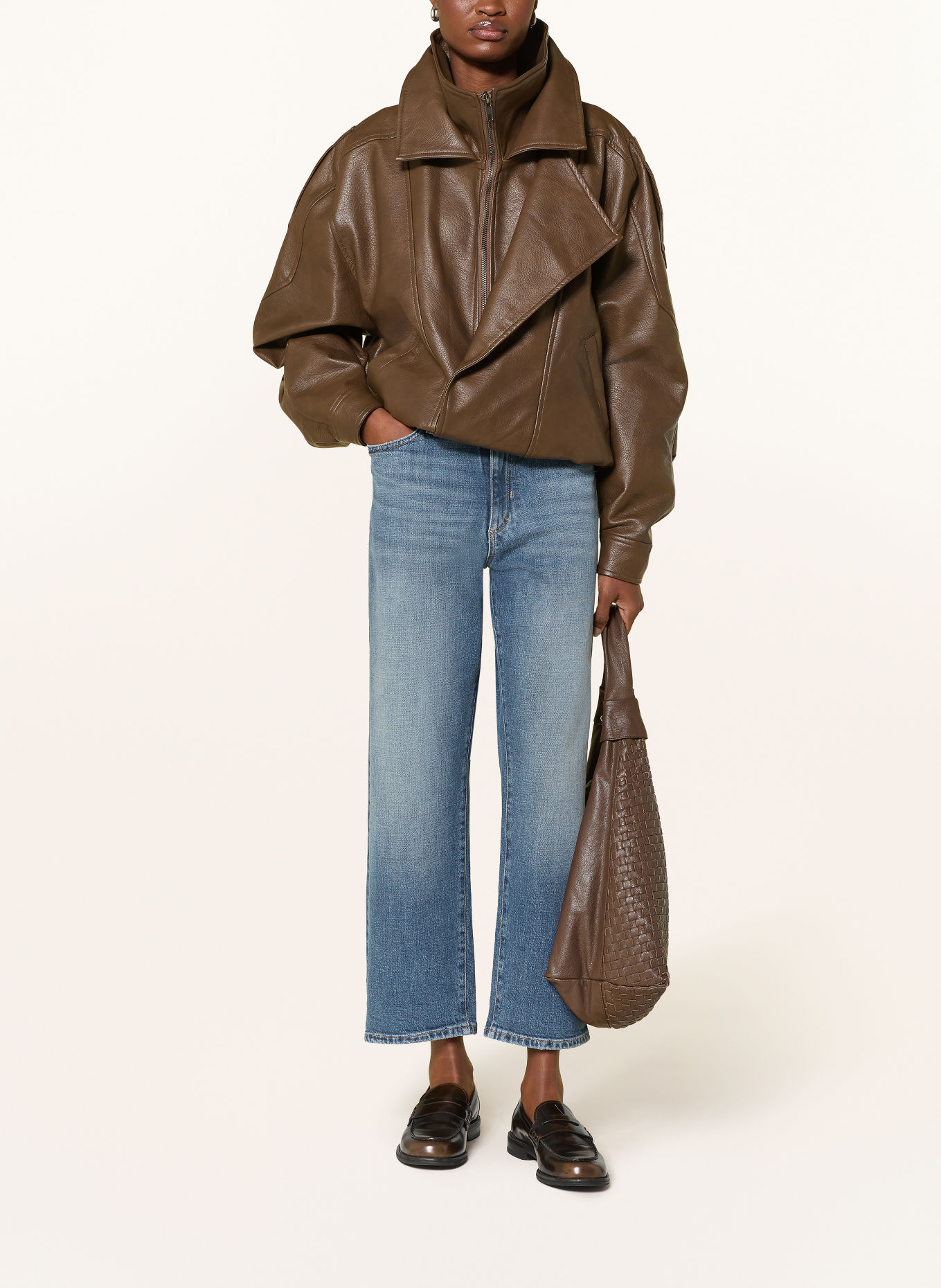 PNTS Straight Jeans THE FRIEND: 25 mittelblau