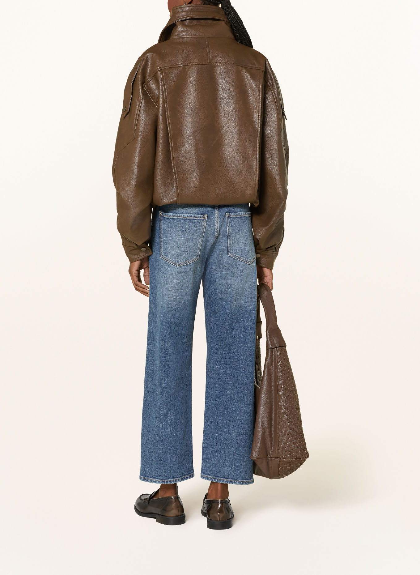 PNTS Straight Jeans THE FRIEND: 25 mittelblau