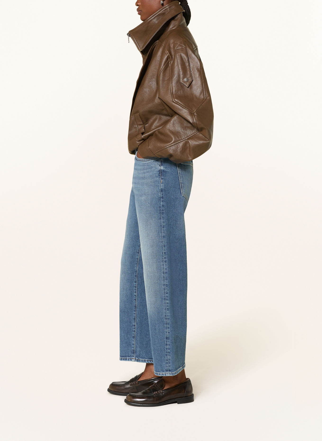 PNTS Straight Jeans THE FRIEND: 25 mittelblau