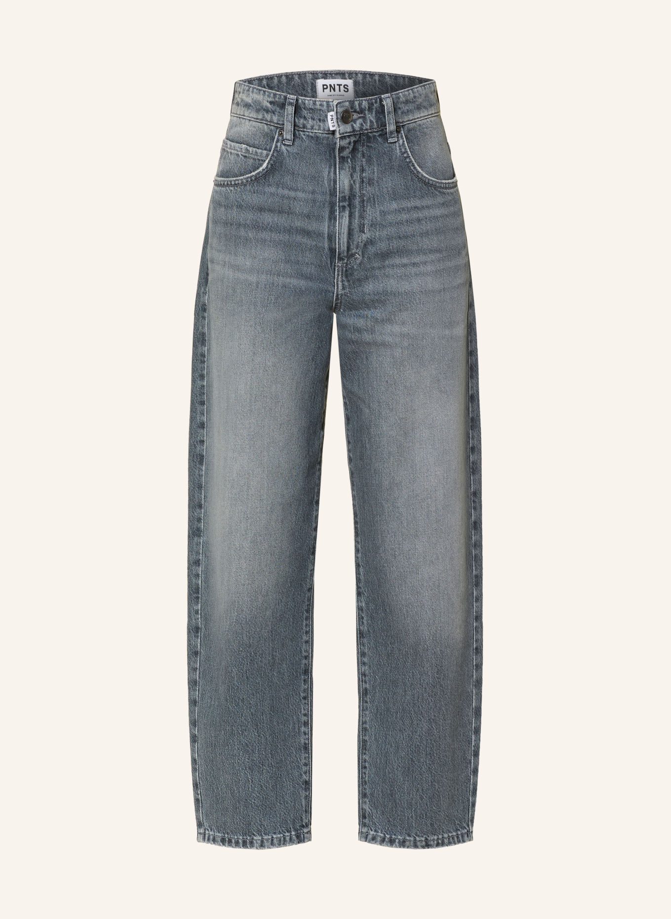 PNTS Barrel Jeans THE O SHAPE: 06 DUNKELGRAU