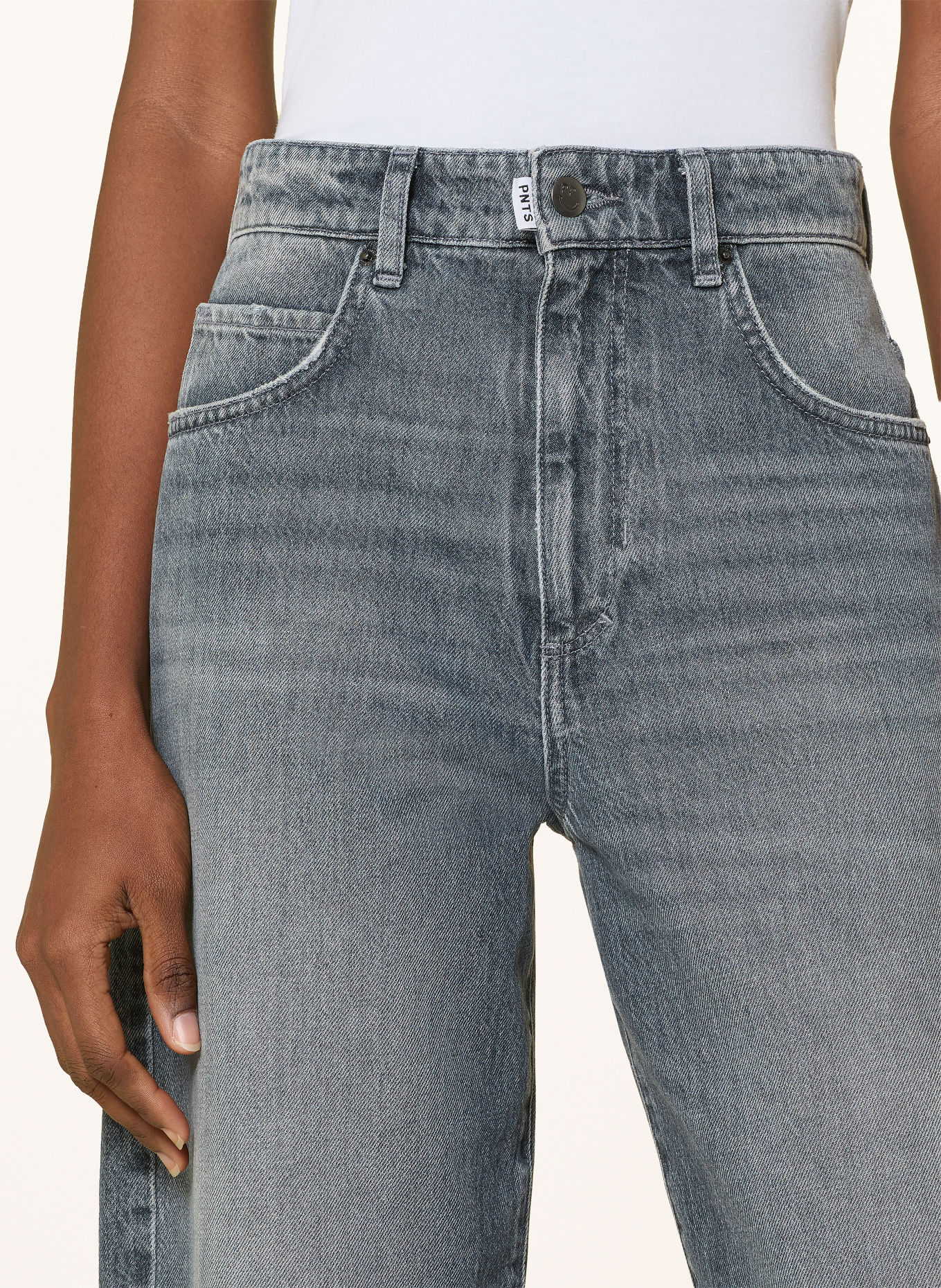 PNTS Barrel Jeans THE O SHAPE: 06 DUNKELGRAU